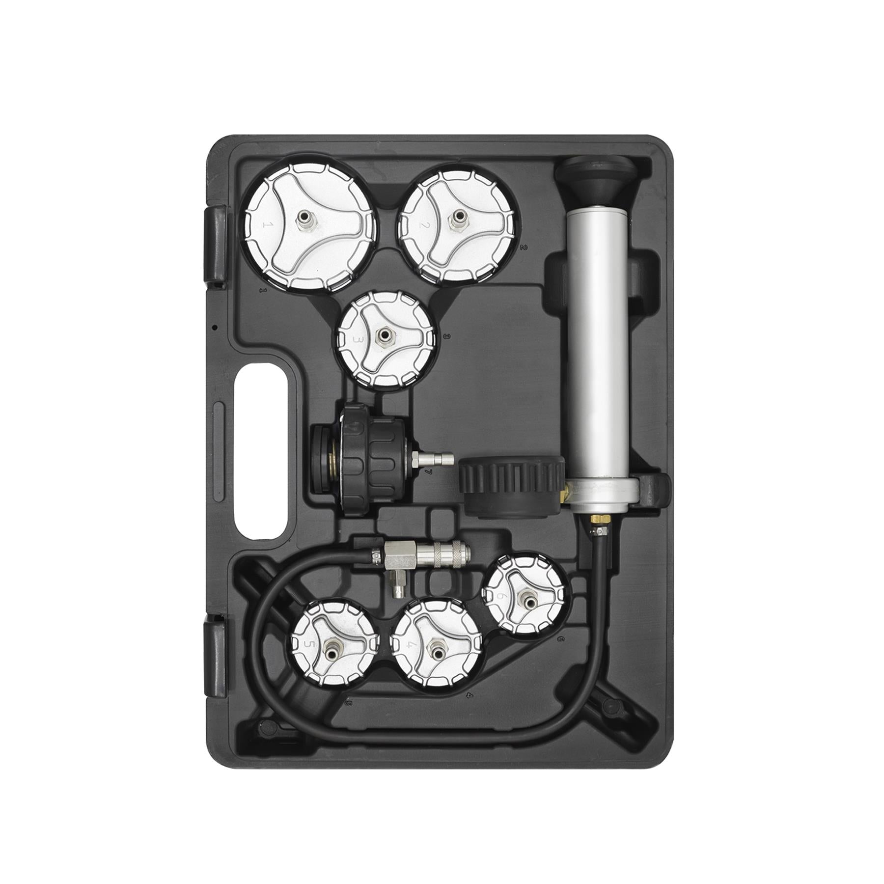 Sealey Cooling System Pressure Test Kit 7pc - Commercial
