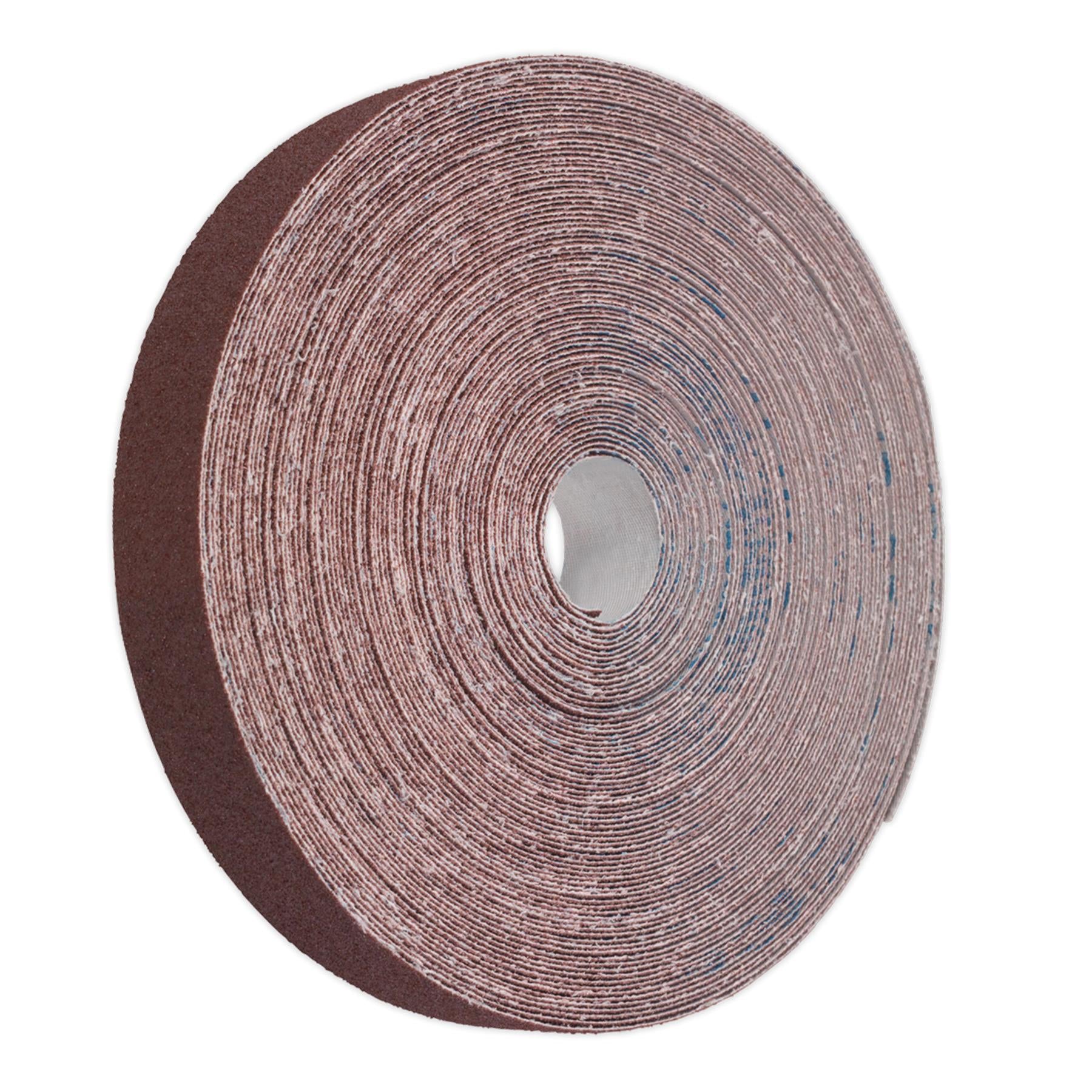 Sealey Emery Roll Brown 25mm x 50m 80Grit