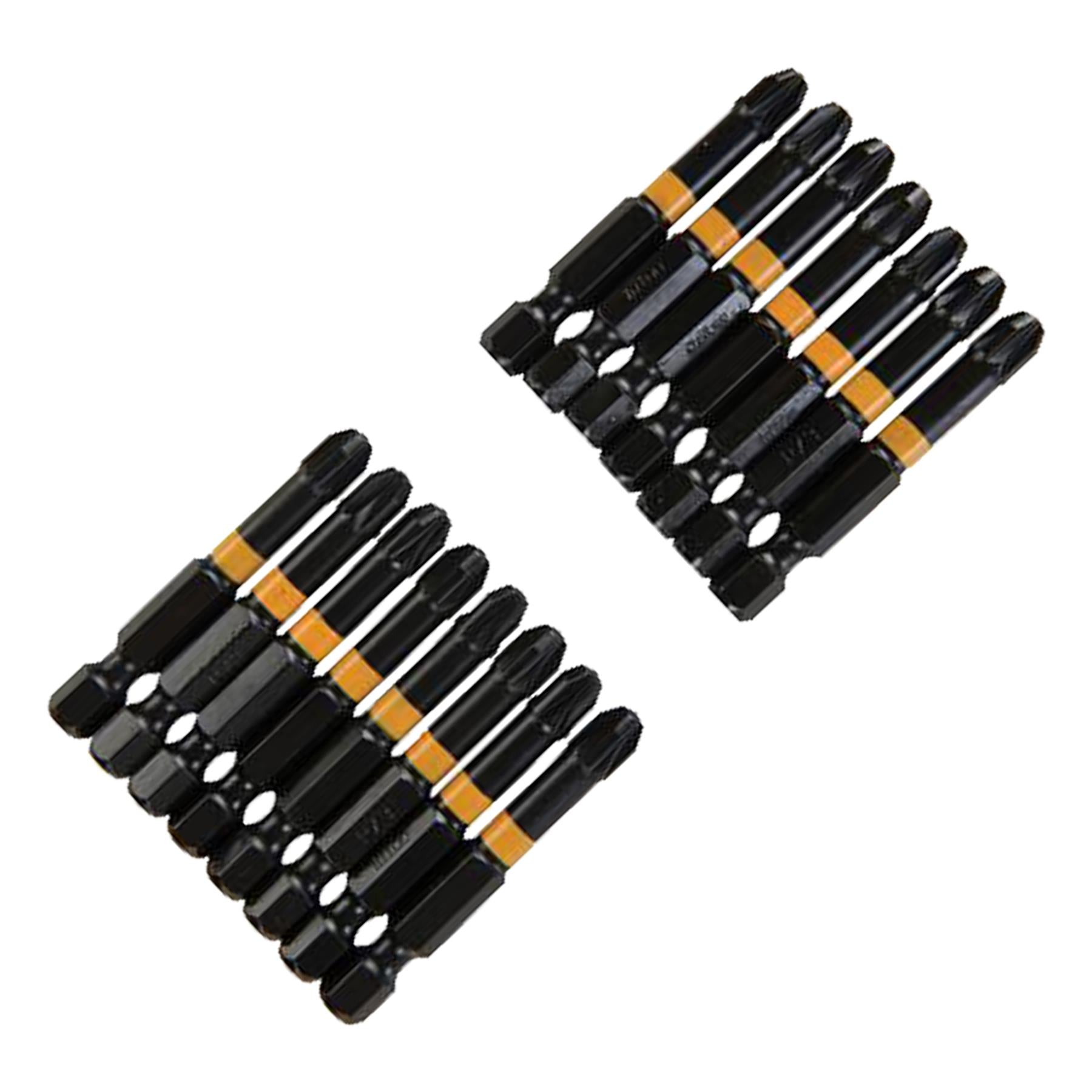 Pozi Screwdriver Impact Bit PZ3 High Torque Premium S2 Steel Drills 50mm 15pcs