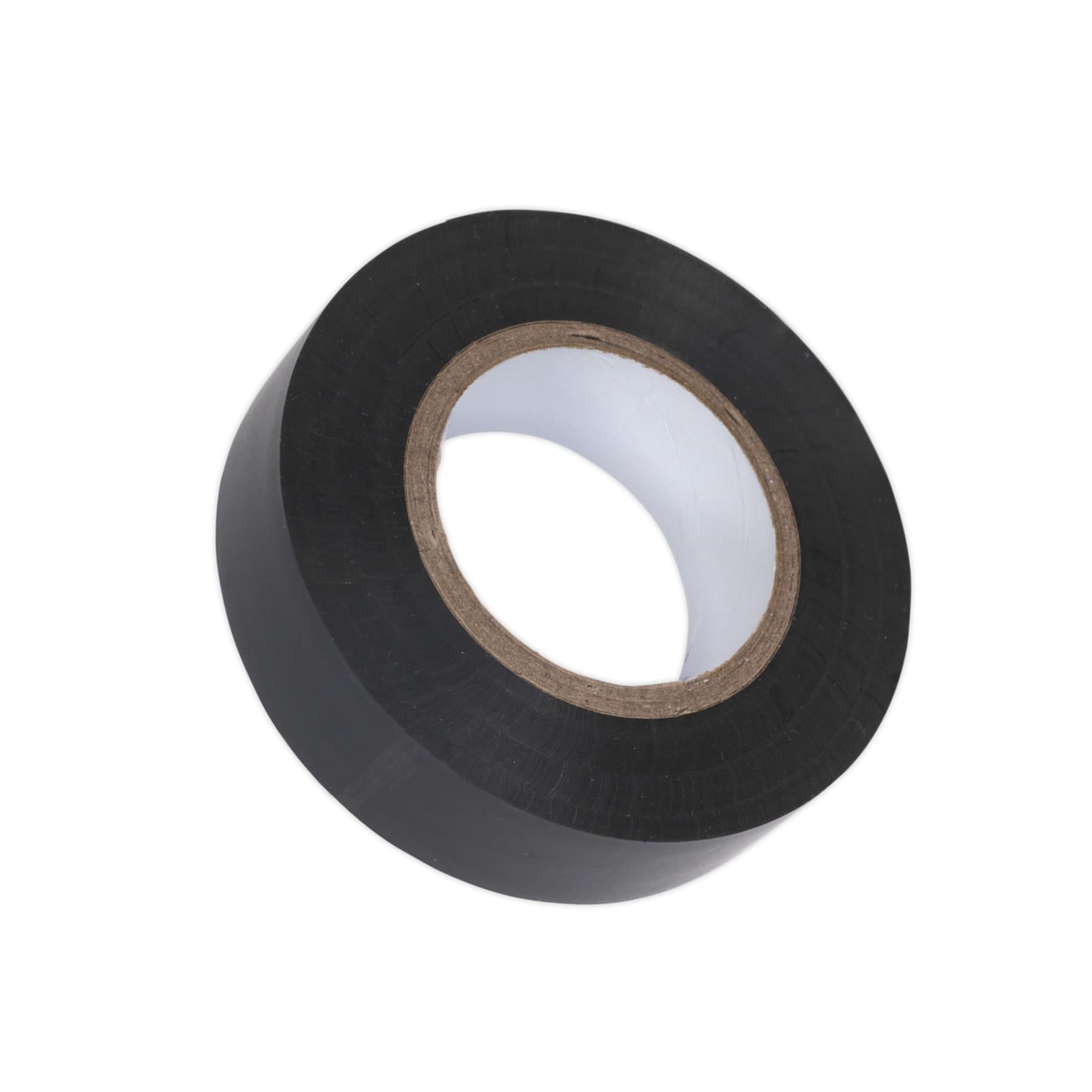 Sealey PVC Insulating Tape 19mm x 20m Black Pack of 10