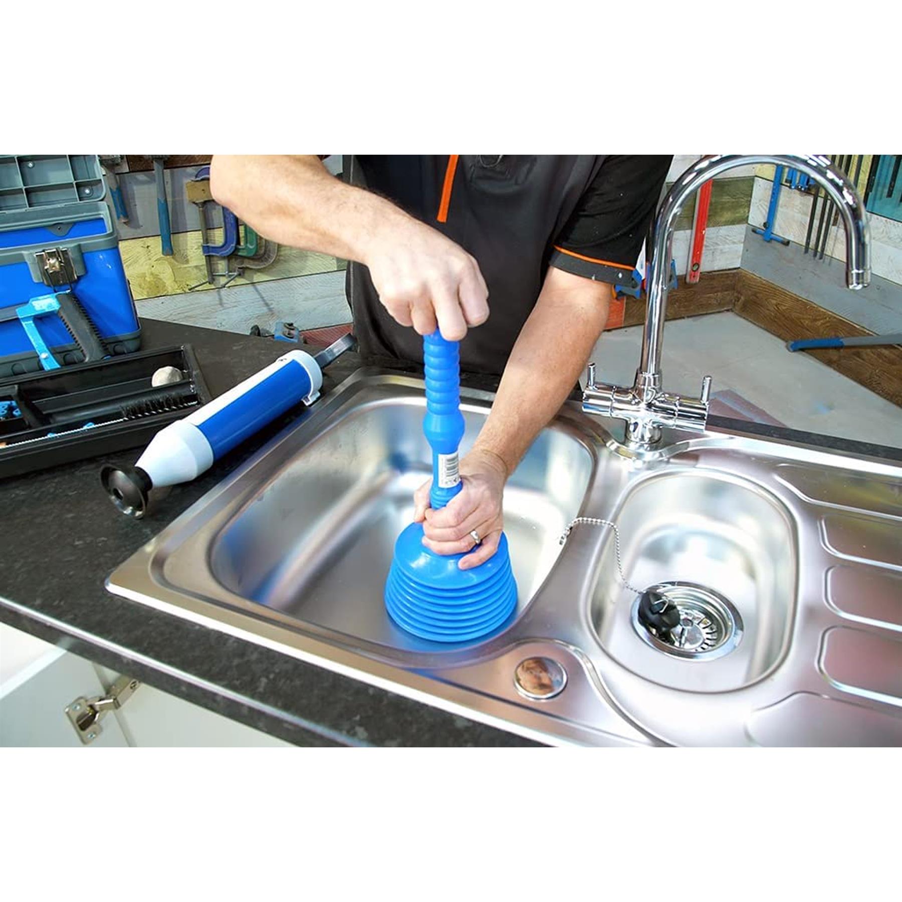 Sink Plunger Large 160mm DIY Tools Head Detaches For Cleaning High Quality