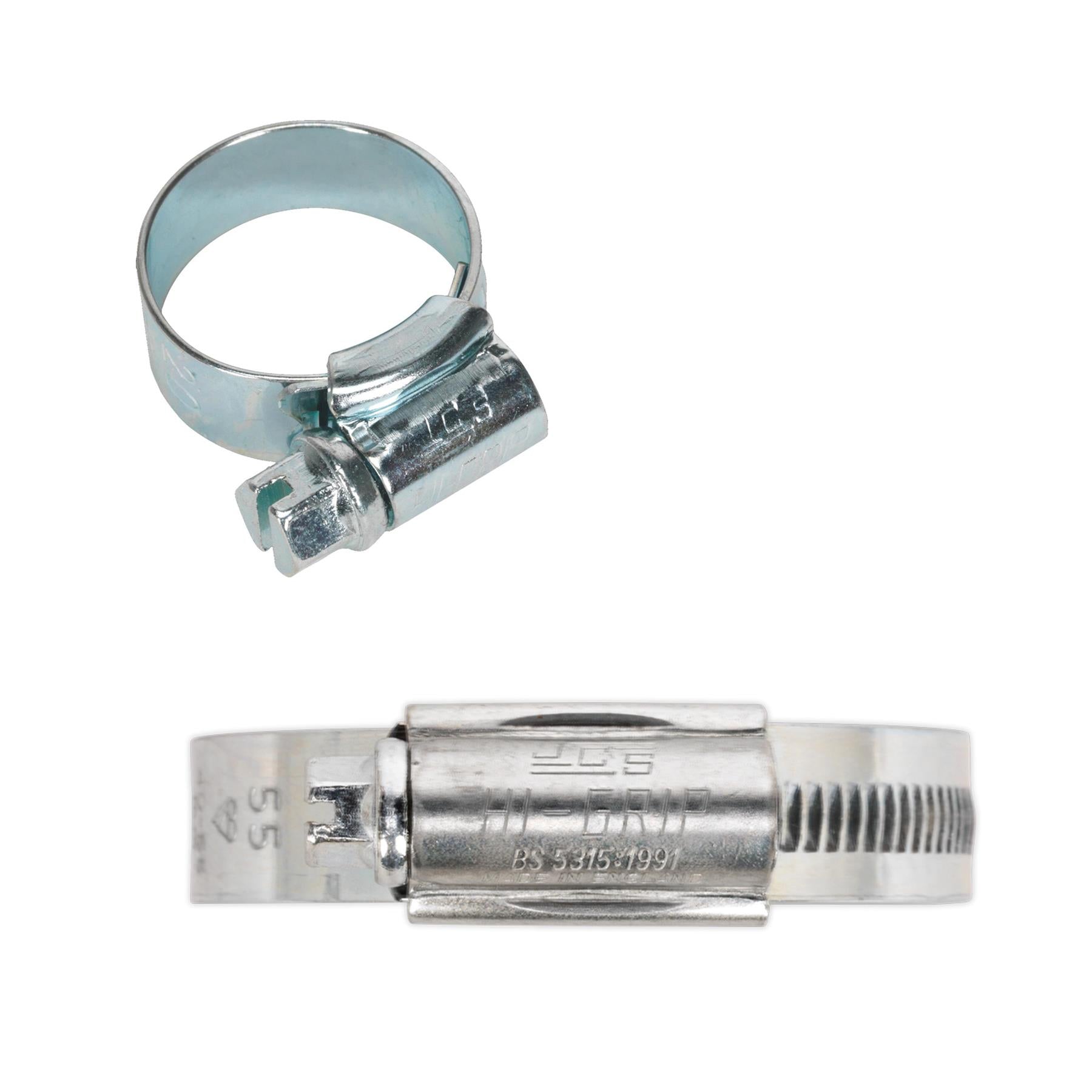 Sealey HI-GRIP Hose Clip Zinc Plated �13-20mm Pack of 30