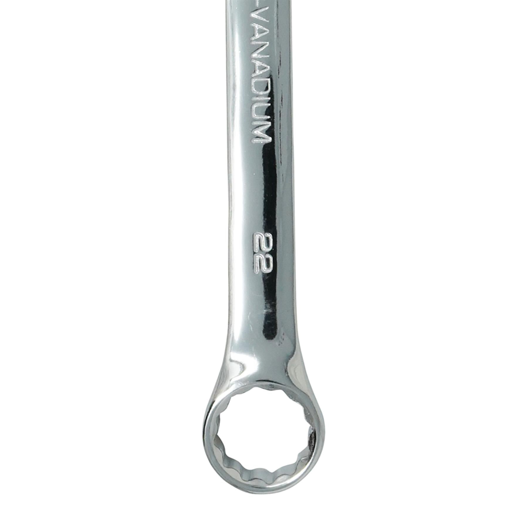 Combination Open Ring Spanner Chrome Mechanics Garage Tools 22mm