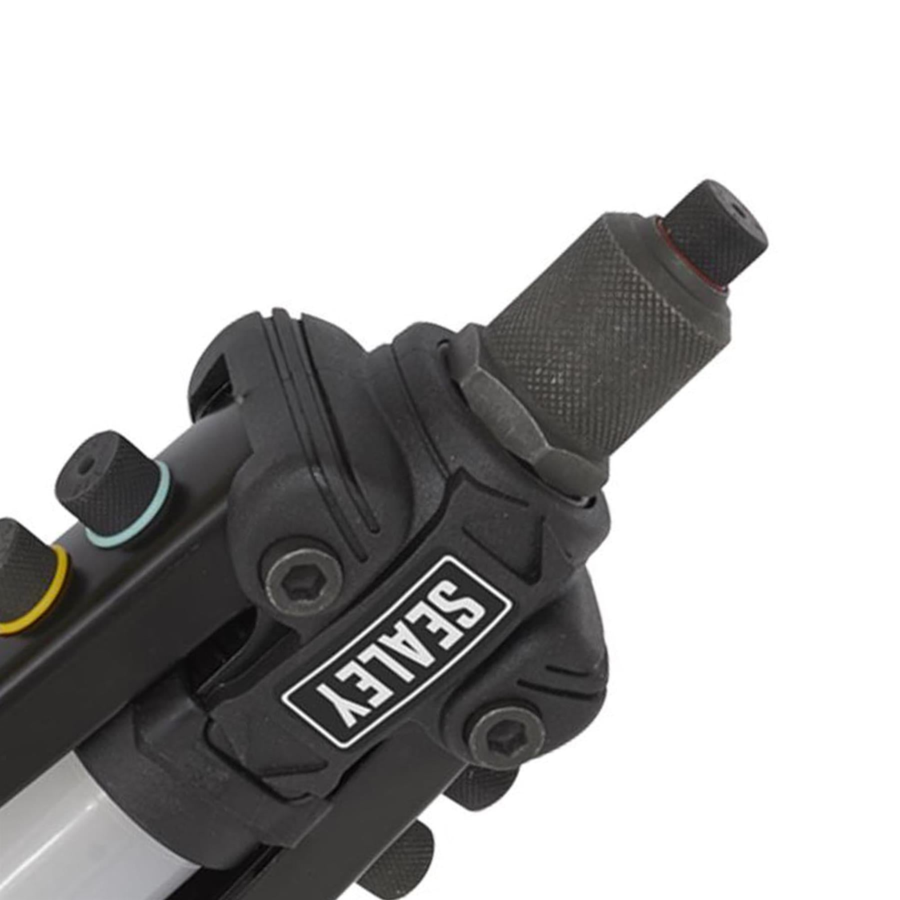 Sealey Short-Arm/Compact Riviter With Collection Bowl Heavy Duty Gun/Tool