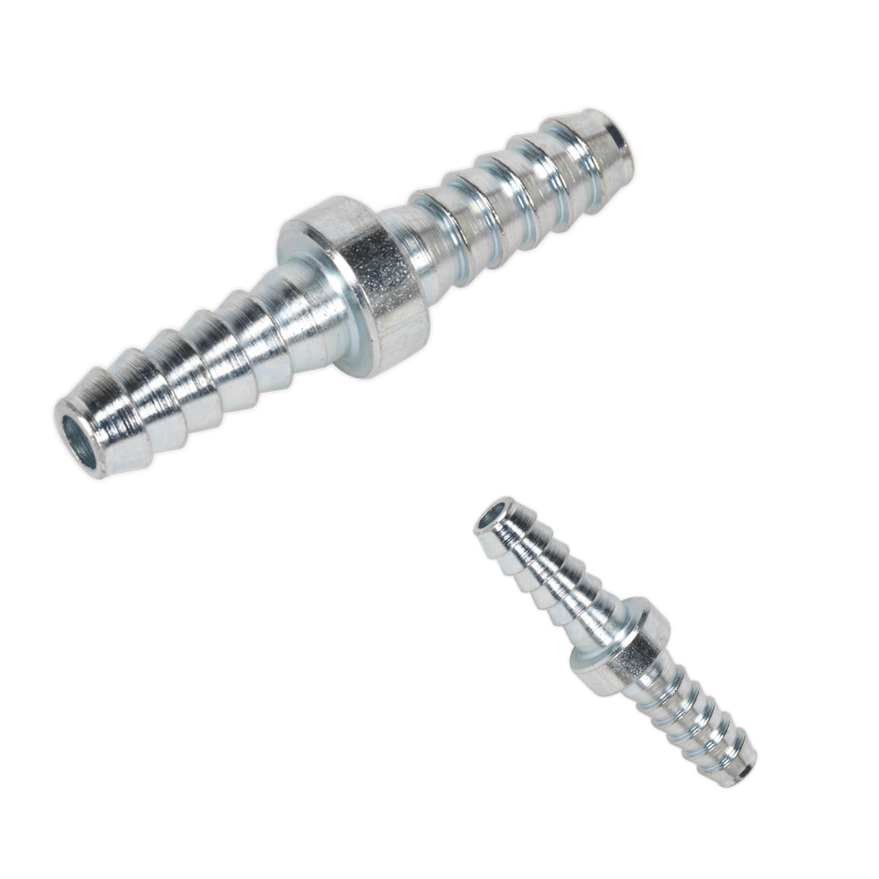 Sealey Double End Hose Connector 1/4" Hose Pack of 5