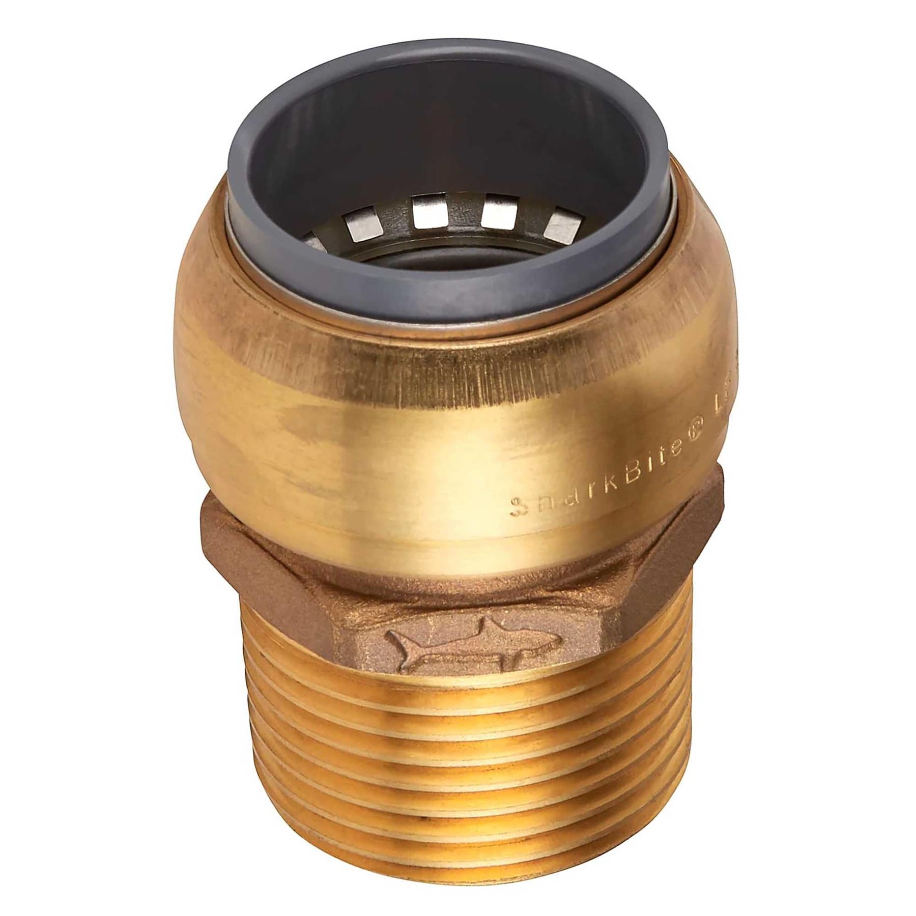 Sealey Straight Adaptor 22mm x 3/4"BSPT Brass