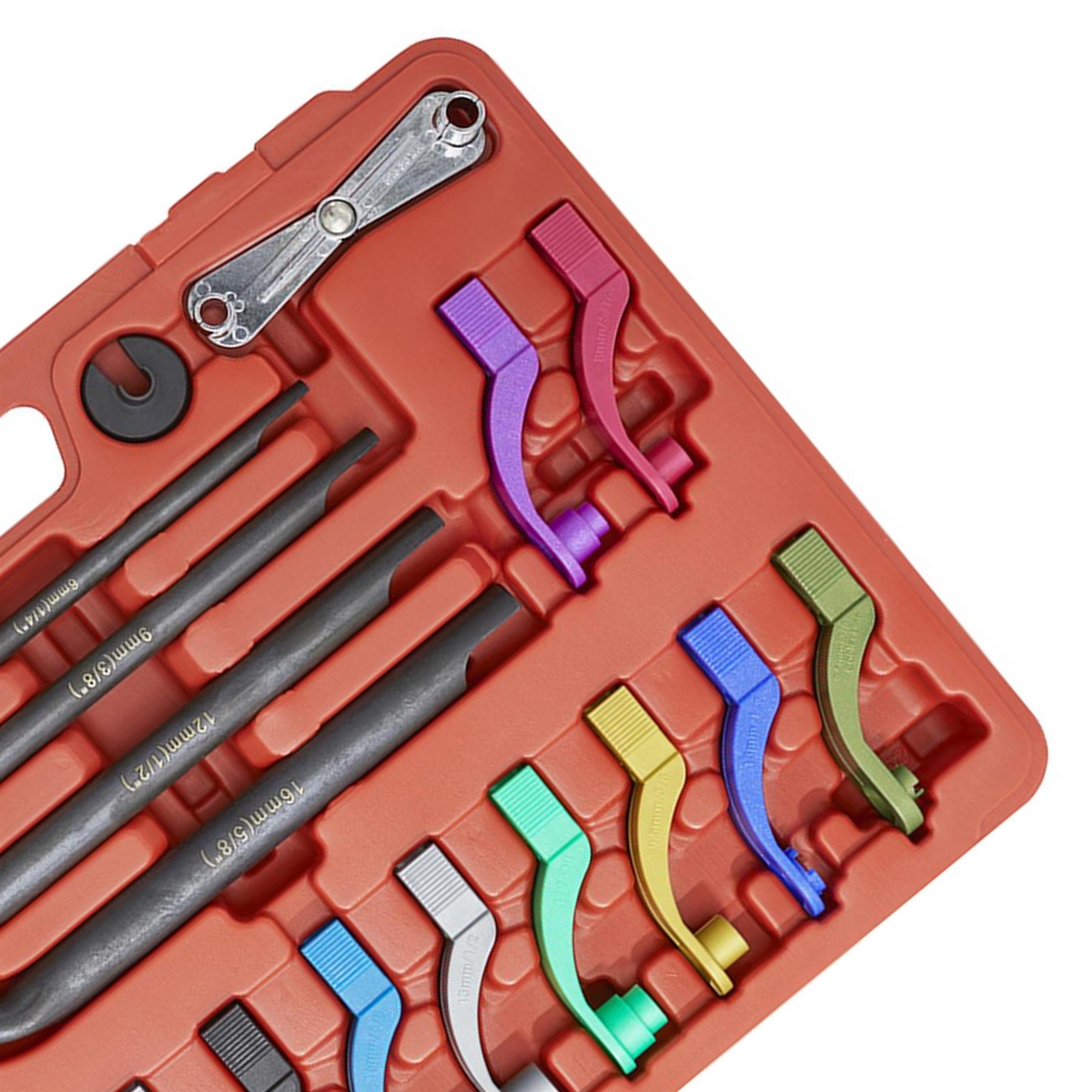 Sealey Fuel & Air Conditioning Disconnection Tool Kit 27pc