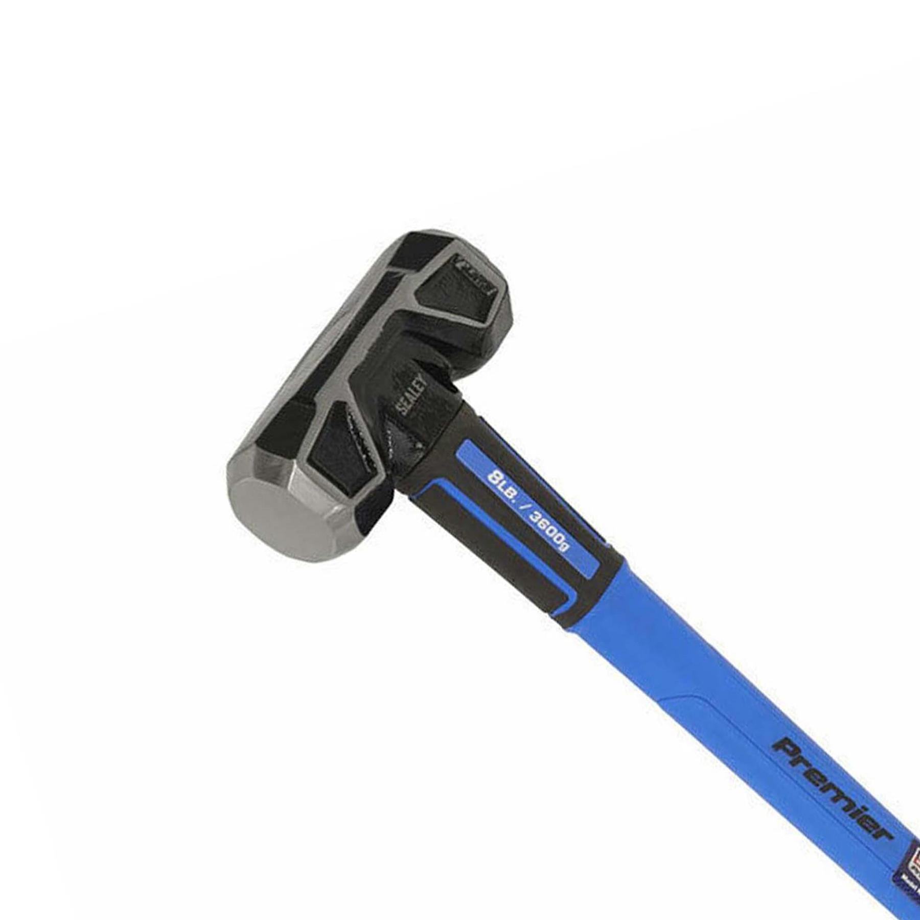 Sealey Sledge Hammer with Fibreglass Shaft 8lb