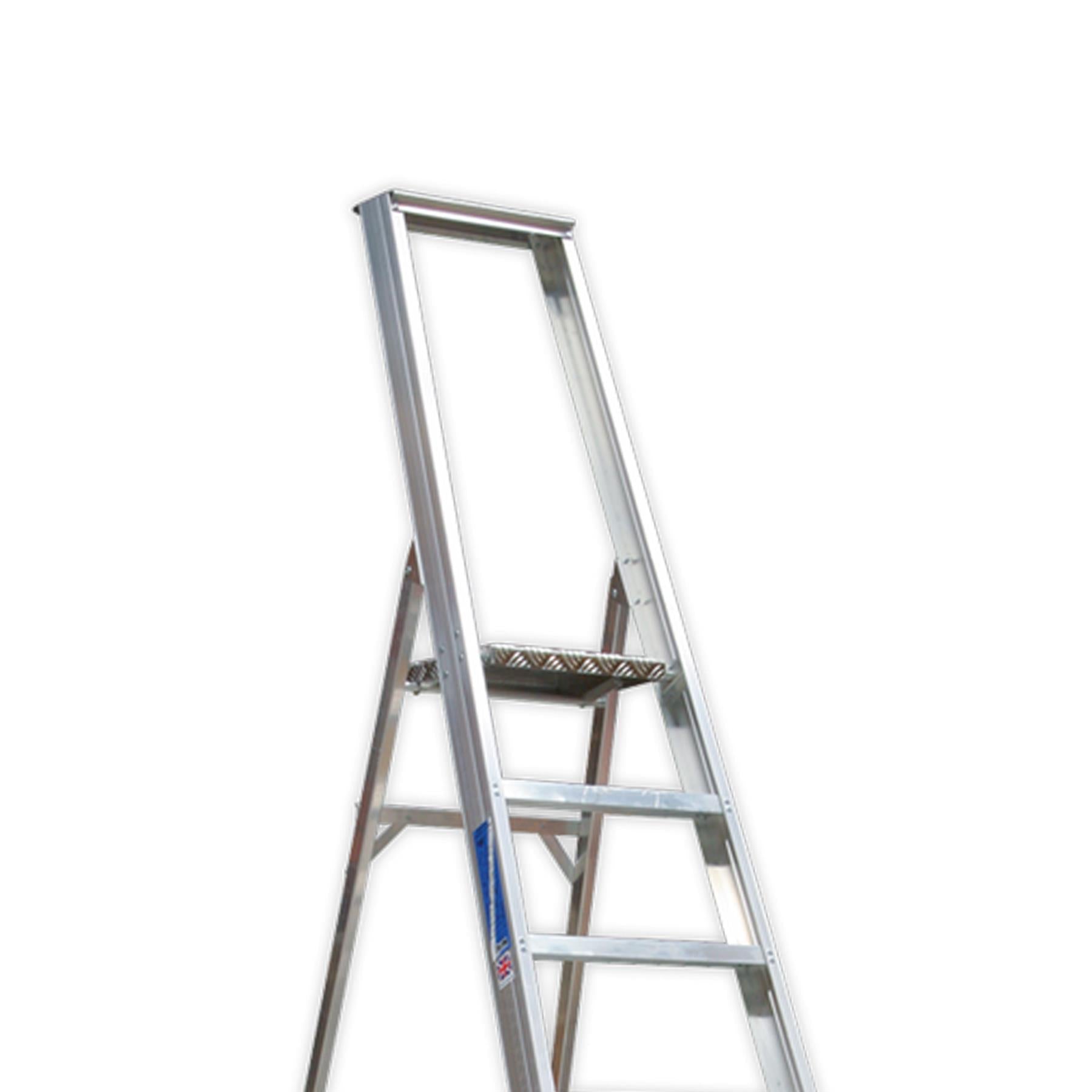 Sealey Aluminium Step Ladder 10-Tread Industrial BS 2037/1