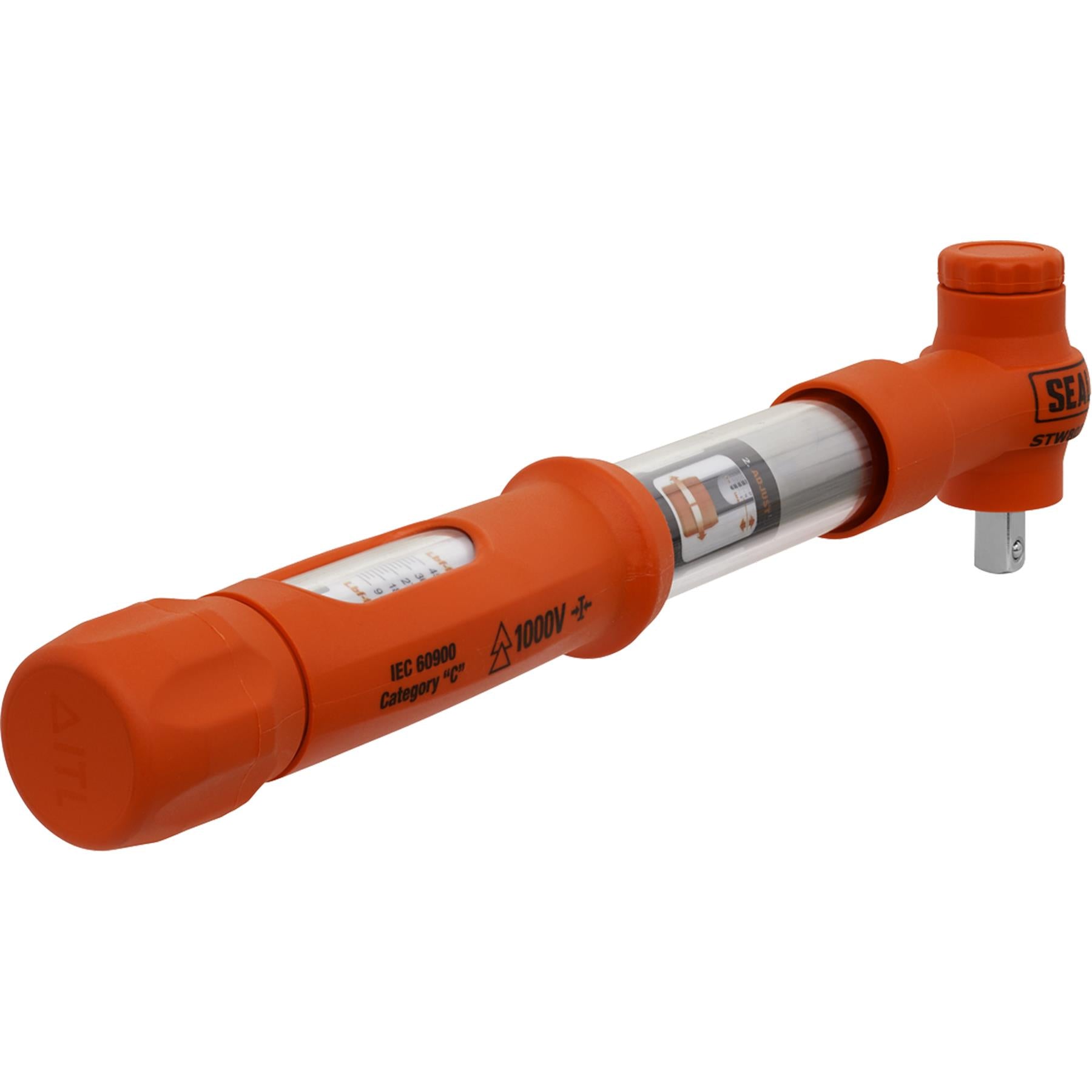 Sealey Torque Wrench Insulated 3/8"Sq Drive 12-60Nm