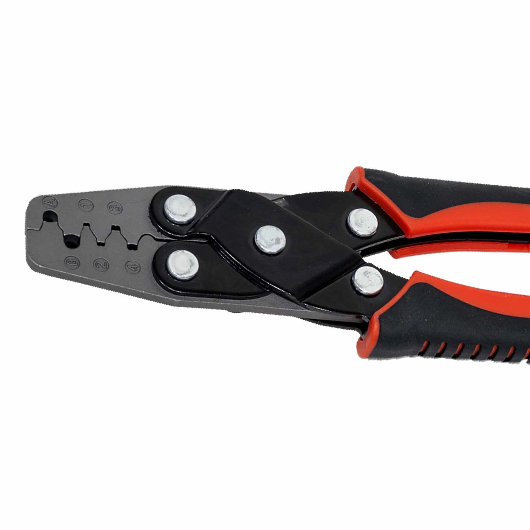 Crimping Tool - Delphi Weather Pack. anti-slip handles and hardened Sealey