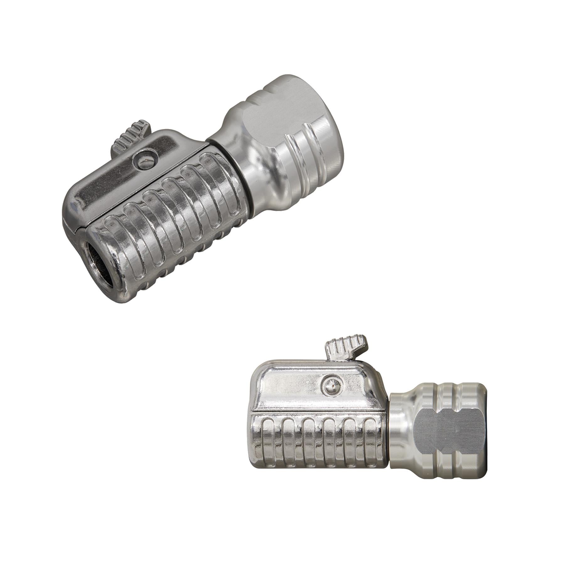 Sealey Straight Swivel Tyre Inflator Clip-On Connector 1/4"BSP(F)