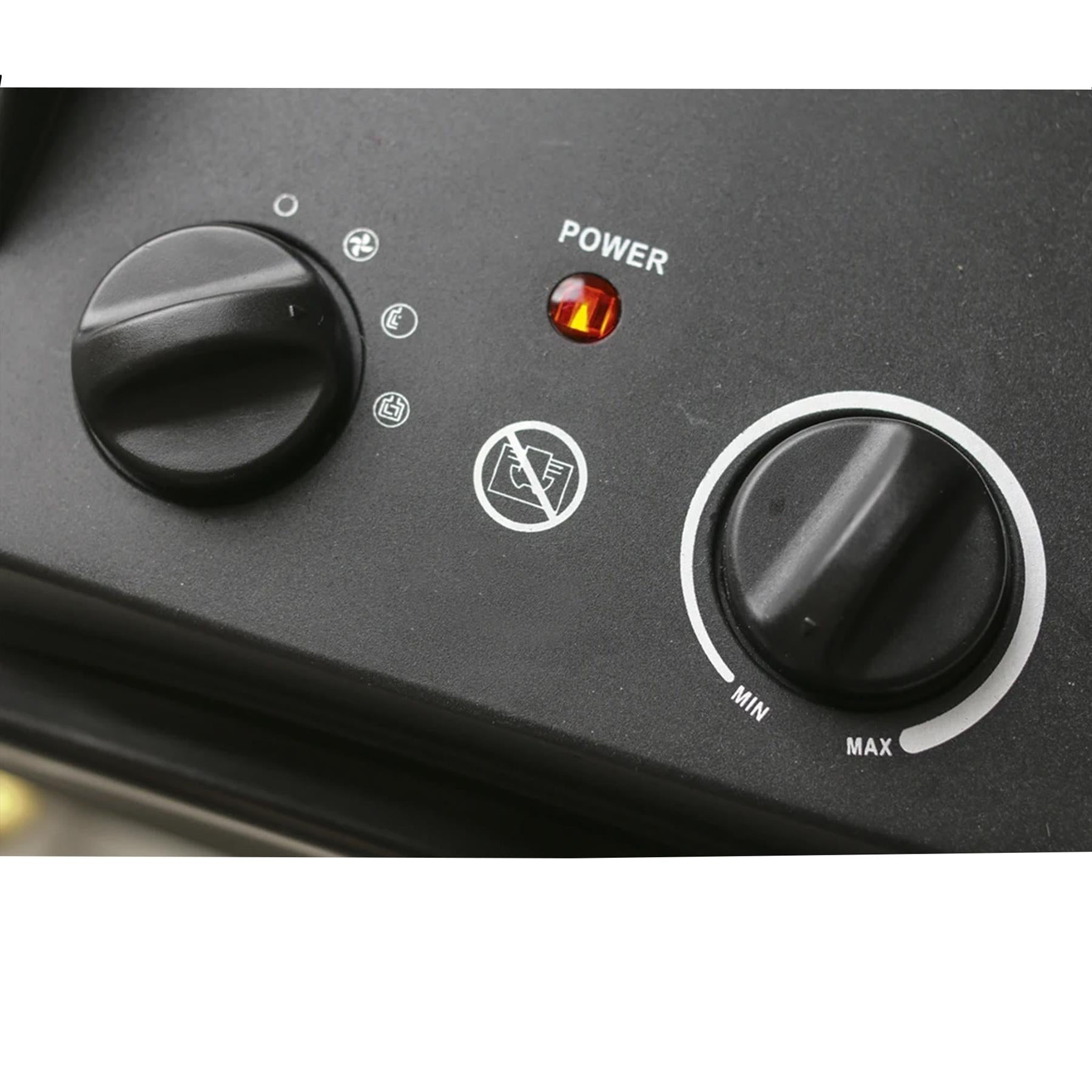 Sealey Industrial PTC Fan Heater 5000W 415V 3ph