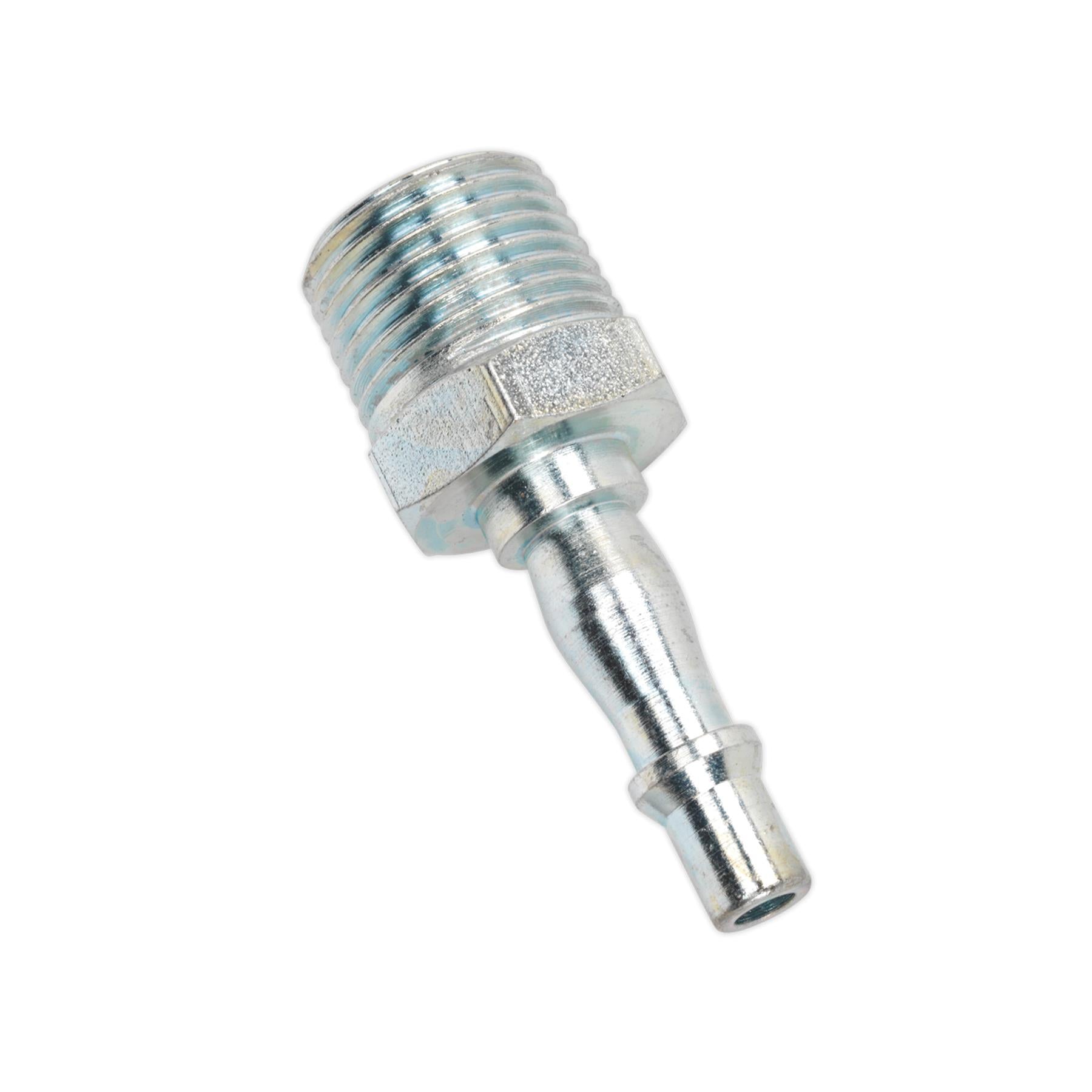 Sealey Screwed Male Adaptor Air Line Connector Quick Coupling 1/2"BSPT Pack of 5