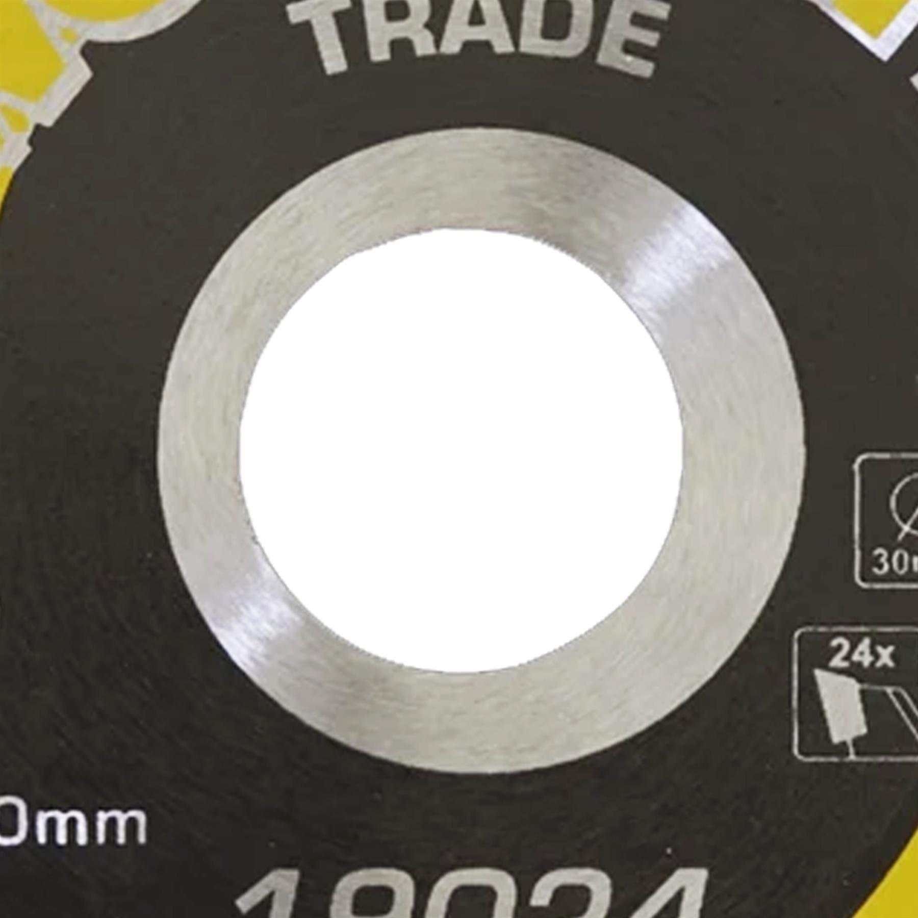 Sealey Trade Circular Saw Blade 190 x 30mm - 24tpu