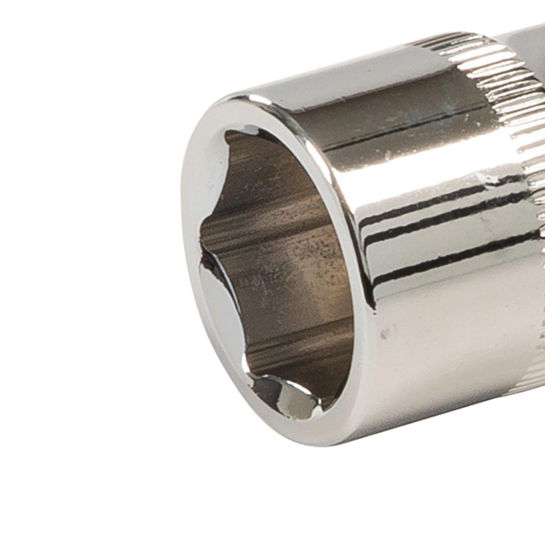 Socket 3/8" Drive Metric Hex Square 15mm Individual Hex Polished Crv Tool