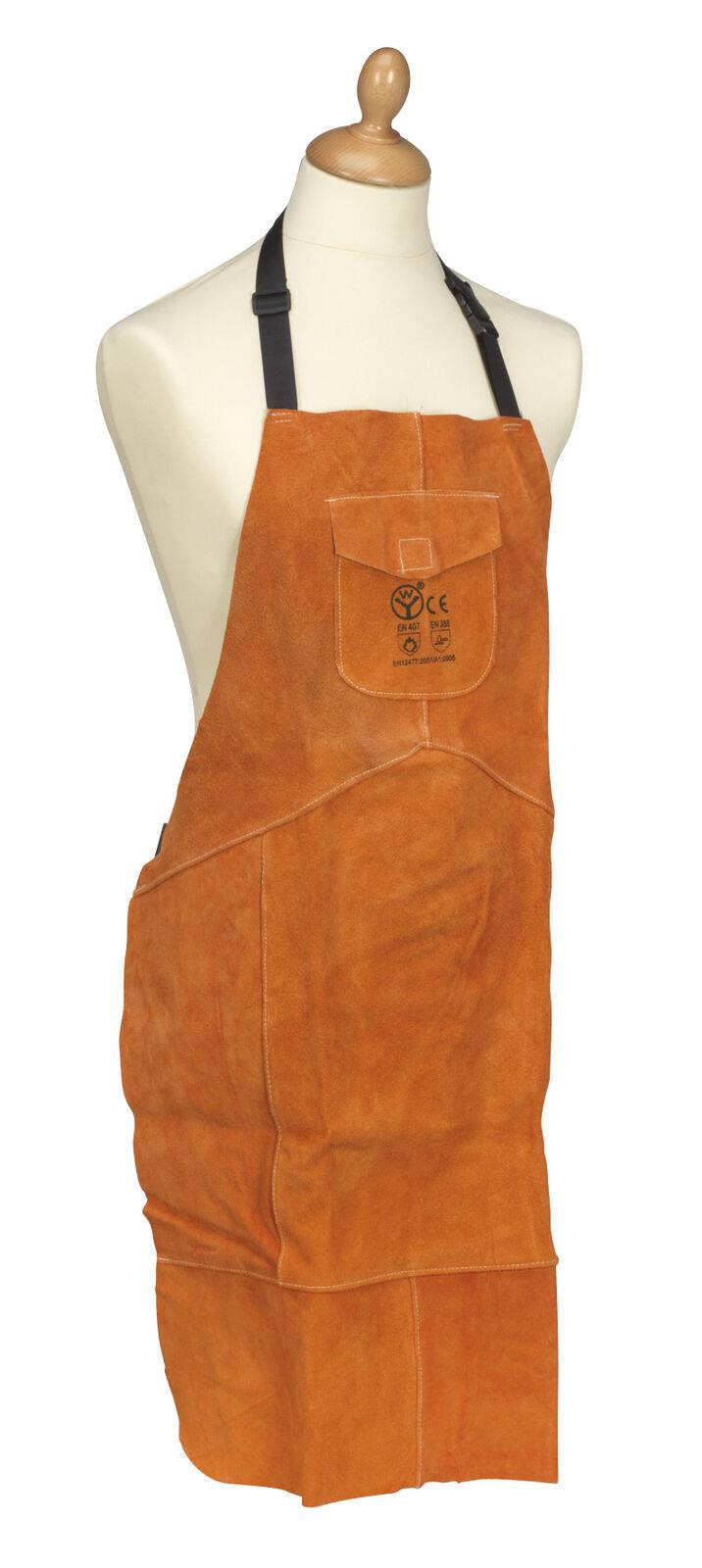 Sealey Leather Welding Apron Heavy-Duty