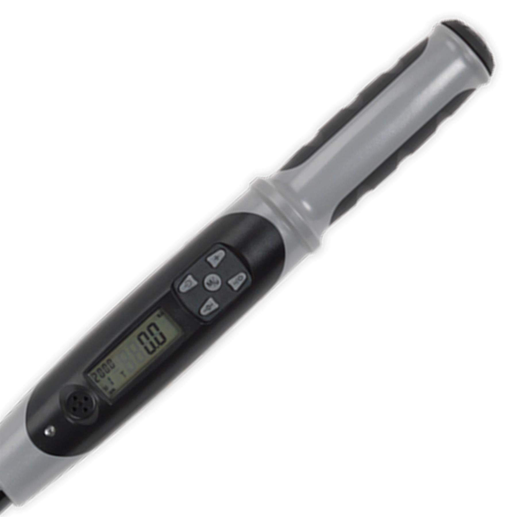 Sealey Angle Torque Wrench Digital 1/2"Sq Dr 20-200Nm Black Series
