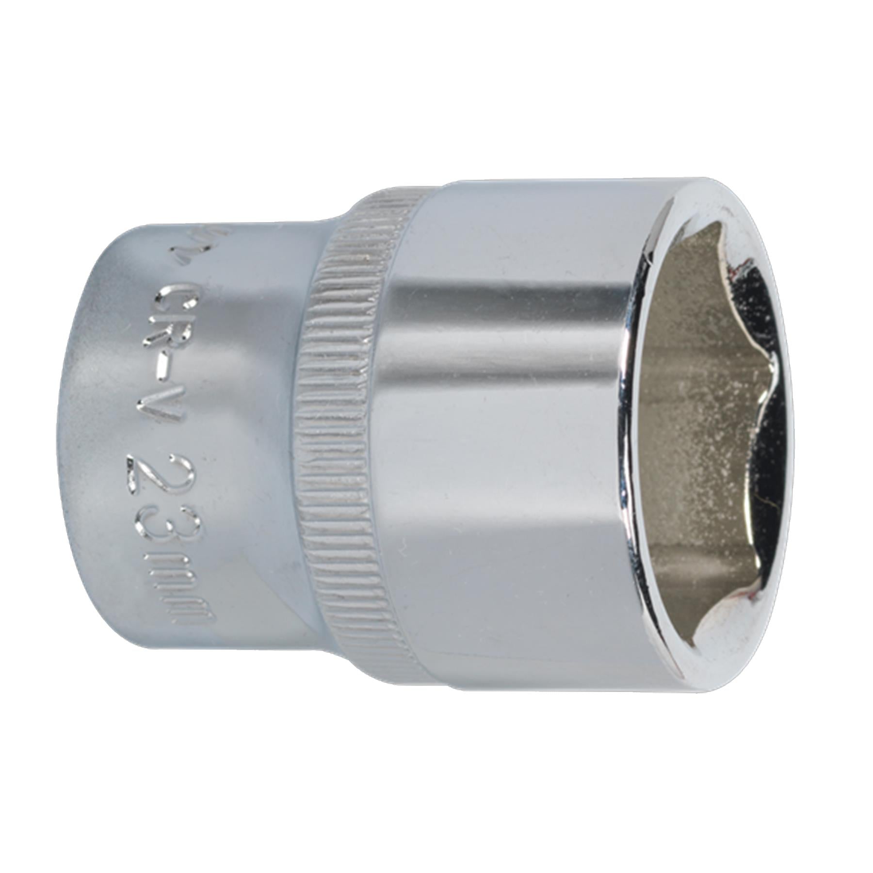 Sealey WallDrive Socket 23mm 1/2"Sq Drive Fully Polished
