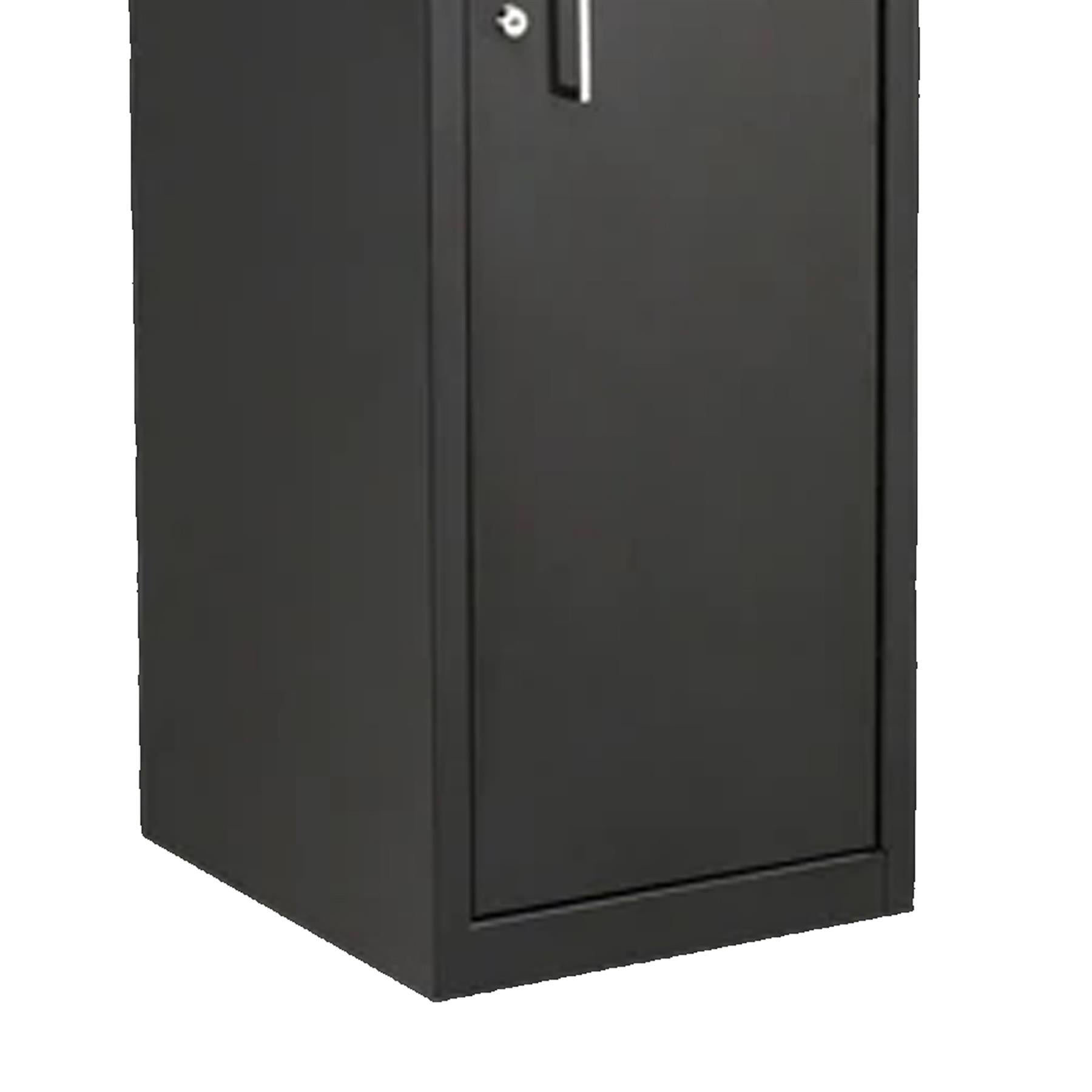 Sealey AP33519B Metal Tool Box Hang On Locker Side Cabinet Black with Drawer