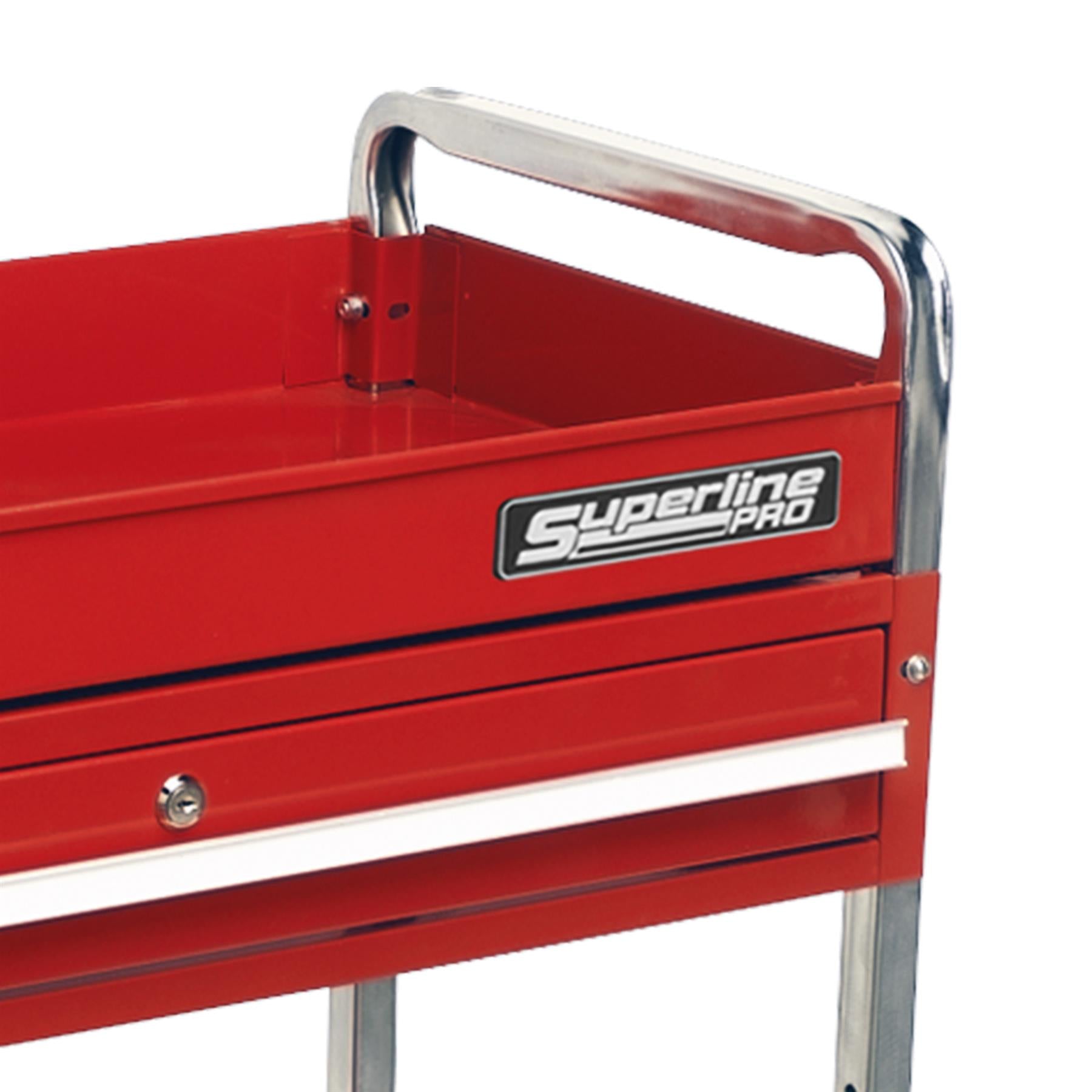 Sealey Trolley 2-Level Heavy-Duty with Lockable Drawer