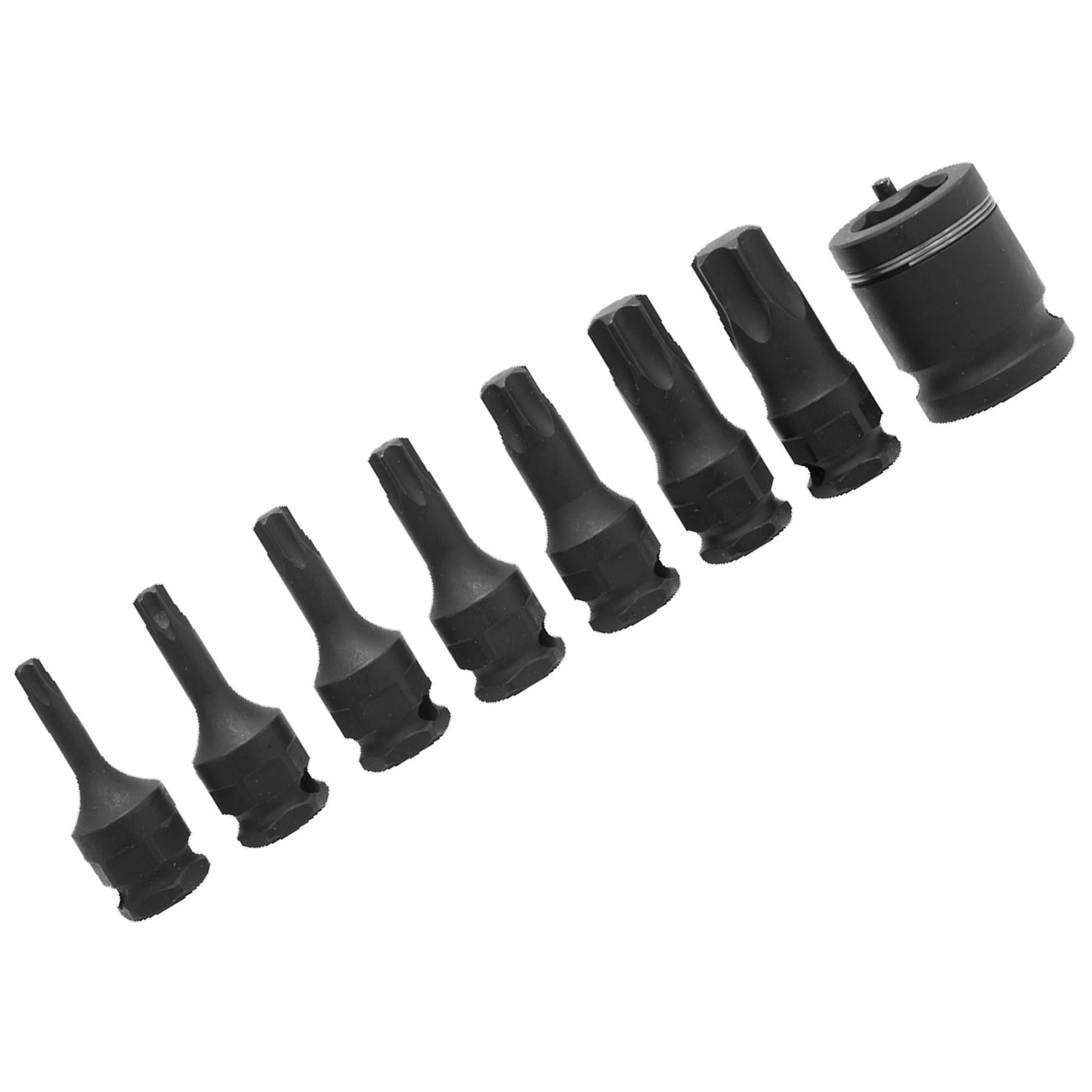 Sealey Impact TRX-Star* Socket Bit Set 8pc 3/8"Sq Drive