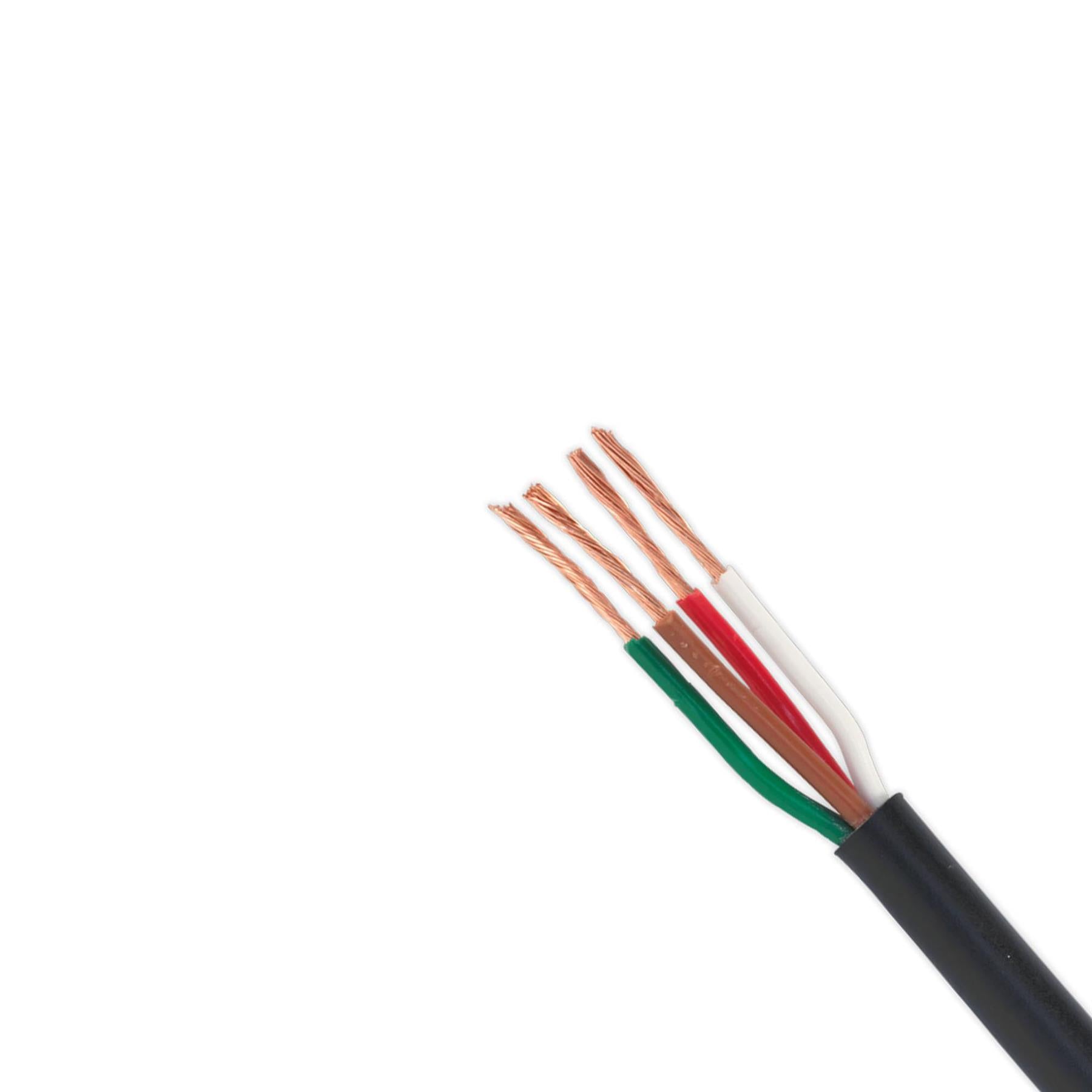 Sealey Automotive Four Core Thin Wall 4 X 0.75mm² 24/0.20mm 30m Black