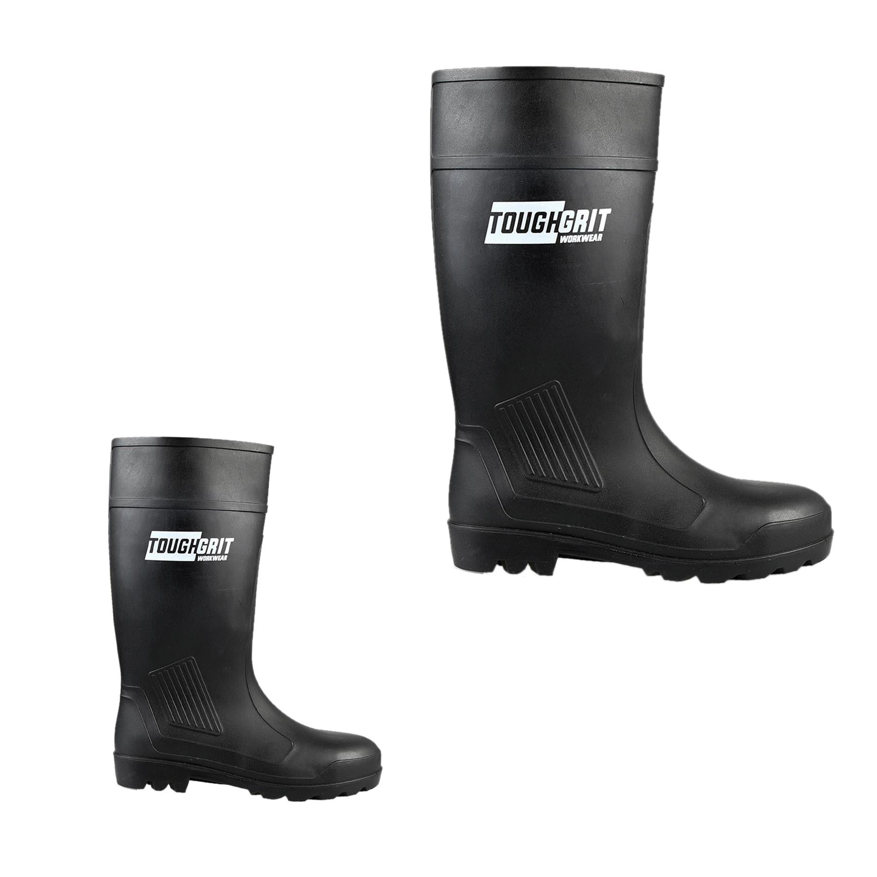 Tough Grit Larch Safety Welly Size 7 / 41 Black THC00221