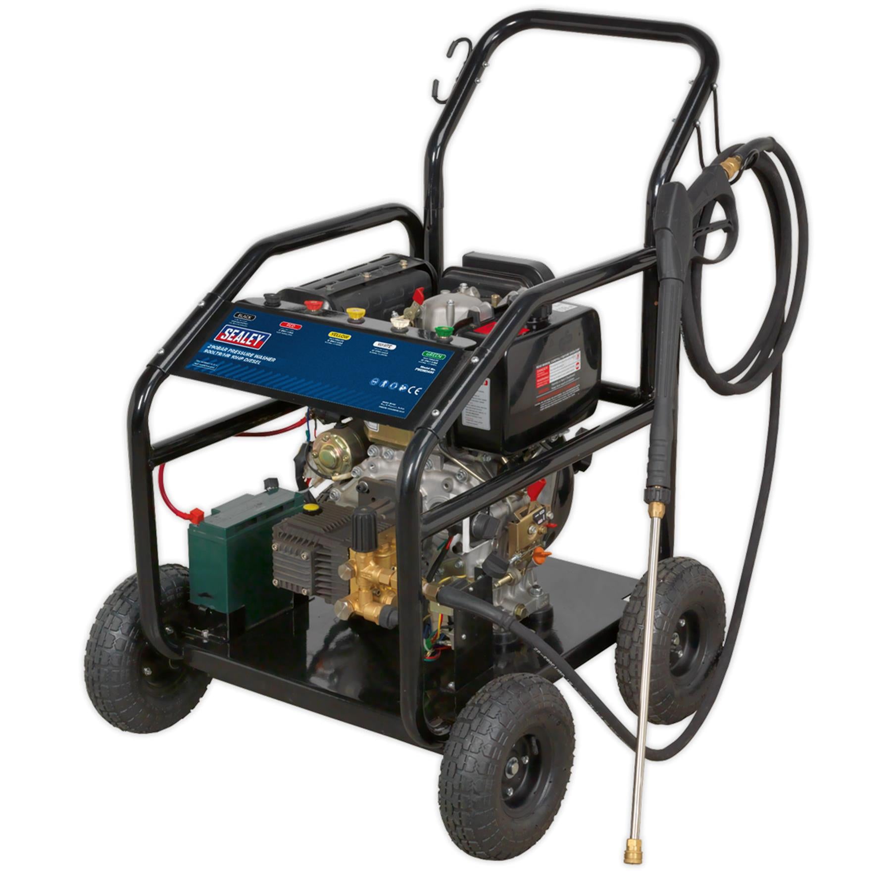 Sealey Pressure Washer 290bar 900L/hr 10hp Diesel