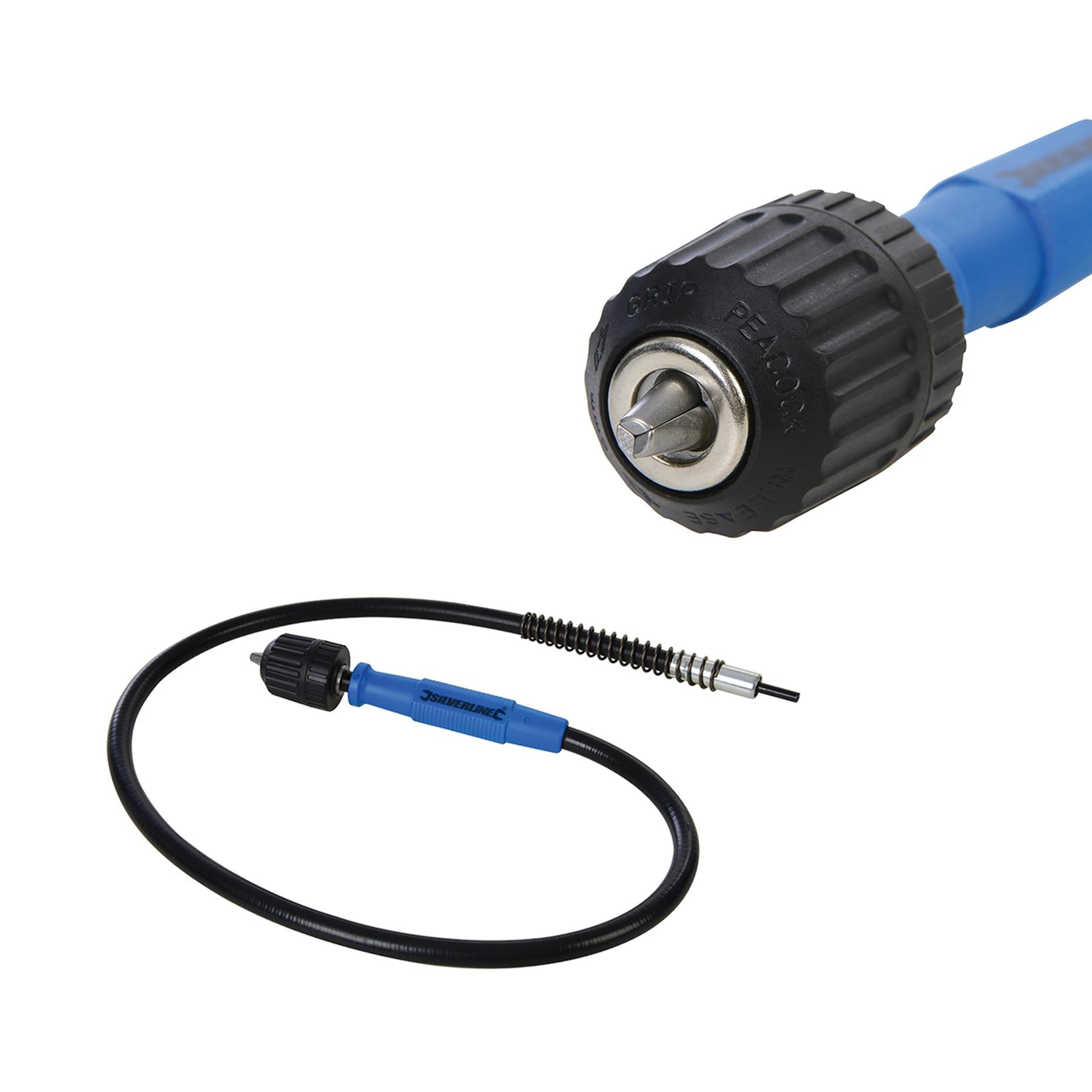 Flexible Drive Shaft Extension (1041mm) 6mm Keyless Chuck Max Speed: 6,000Rpm