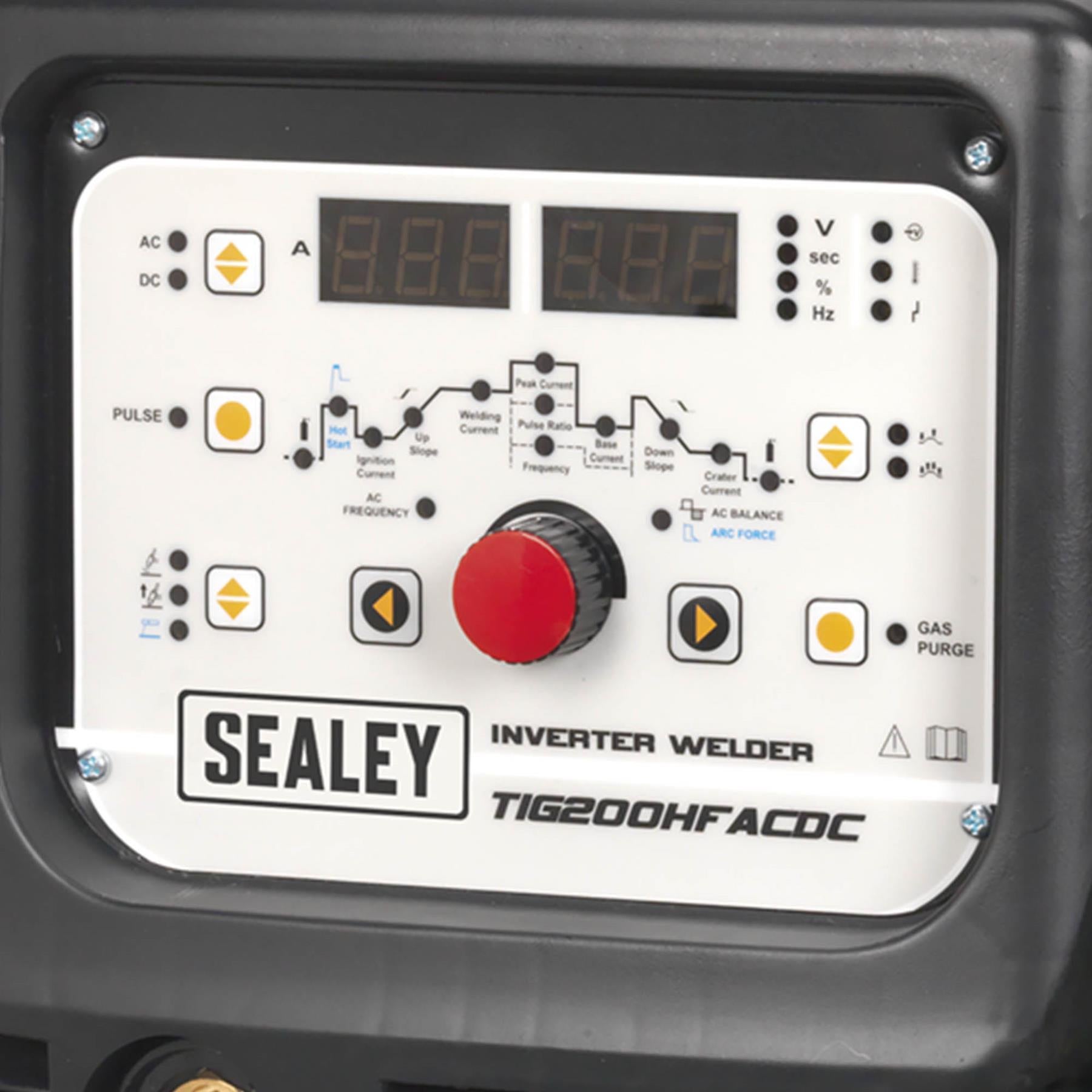 Sealey TIG/MMA HF AC/DC Inverter Welder 200A 230V