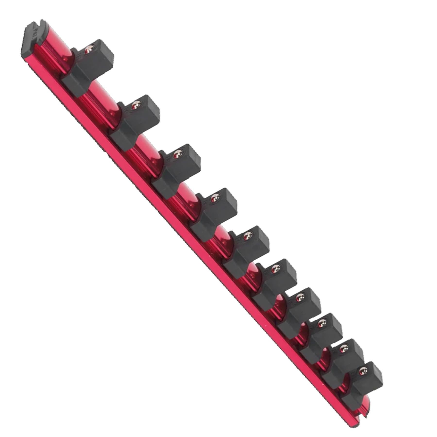 Sealey Socket Retaining Rail Magnetic 1/2"Sq Drive 10 Clips