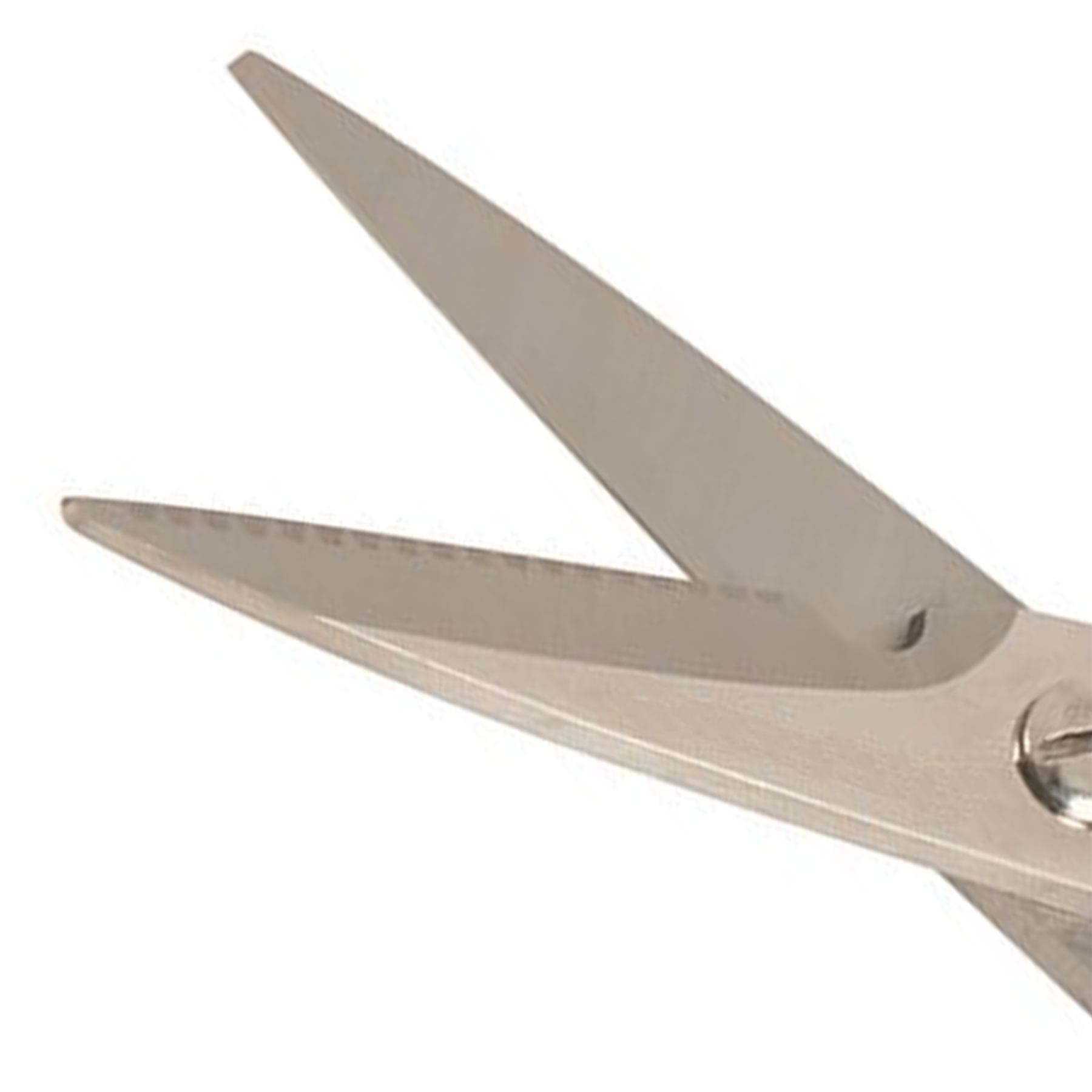 Electricians Scissors 140mm With Serrated Lower Blade & Integrated Notch