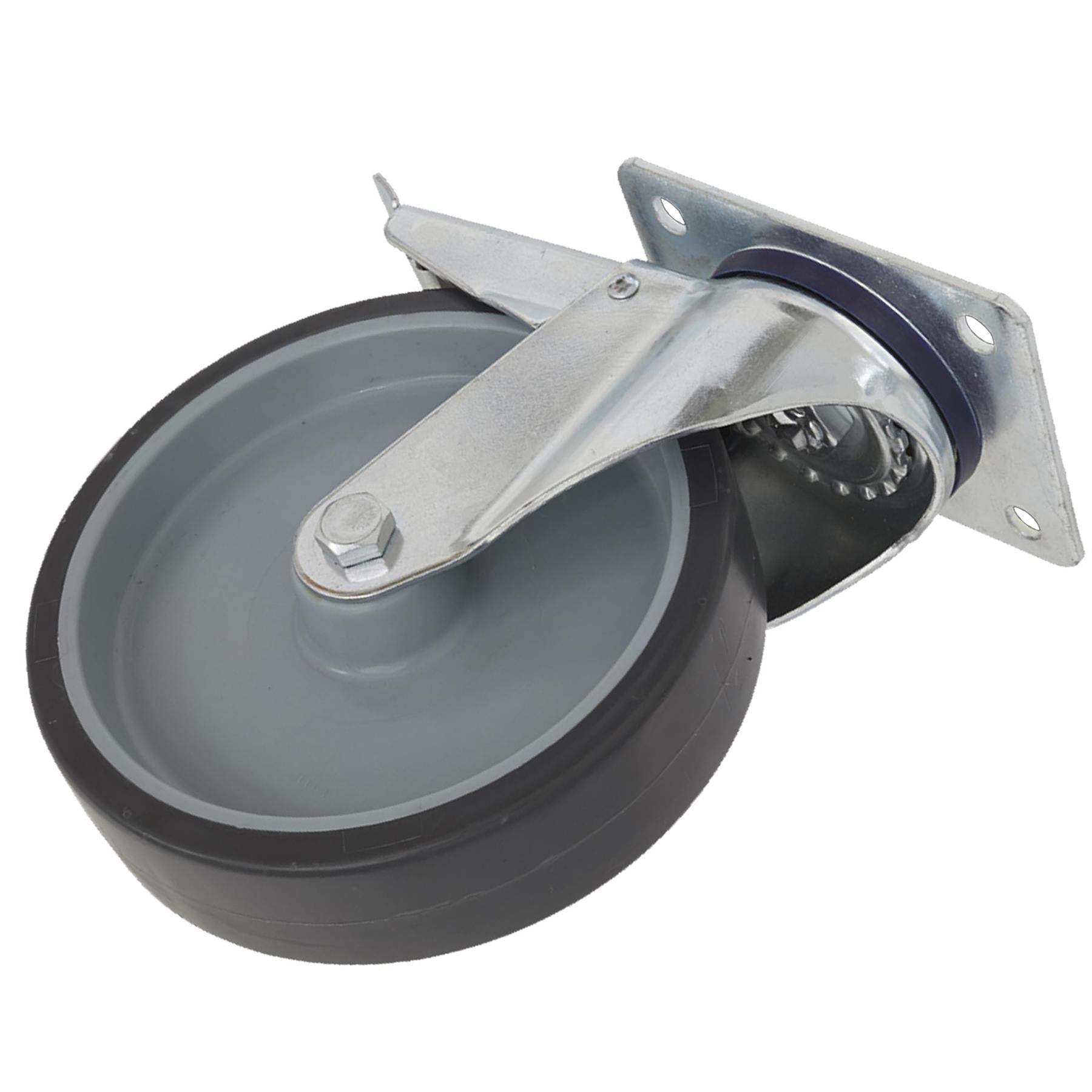 Sealey Medium Duty Swivel Castor Wheel with Total Lock 50mm