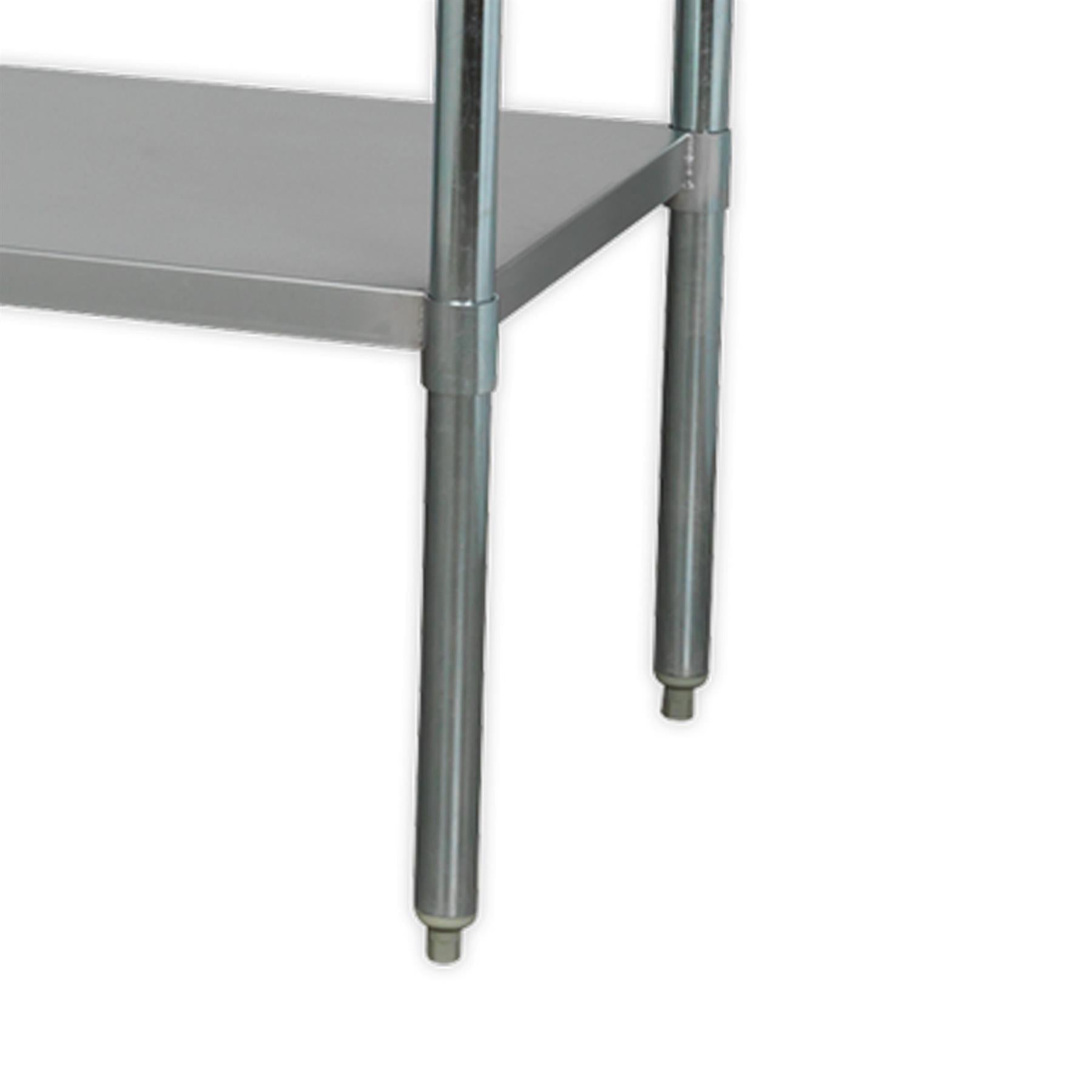 Sealey Stainless Steel Workbench 1.5m Adjustable Feet Supplied Flat-Packed