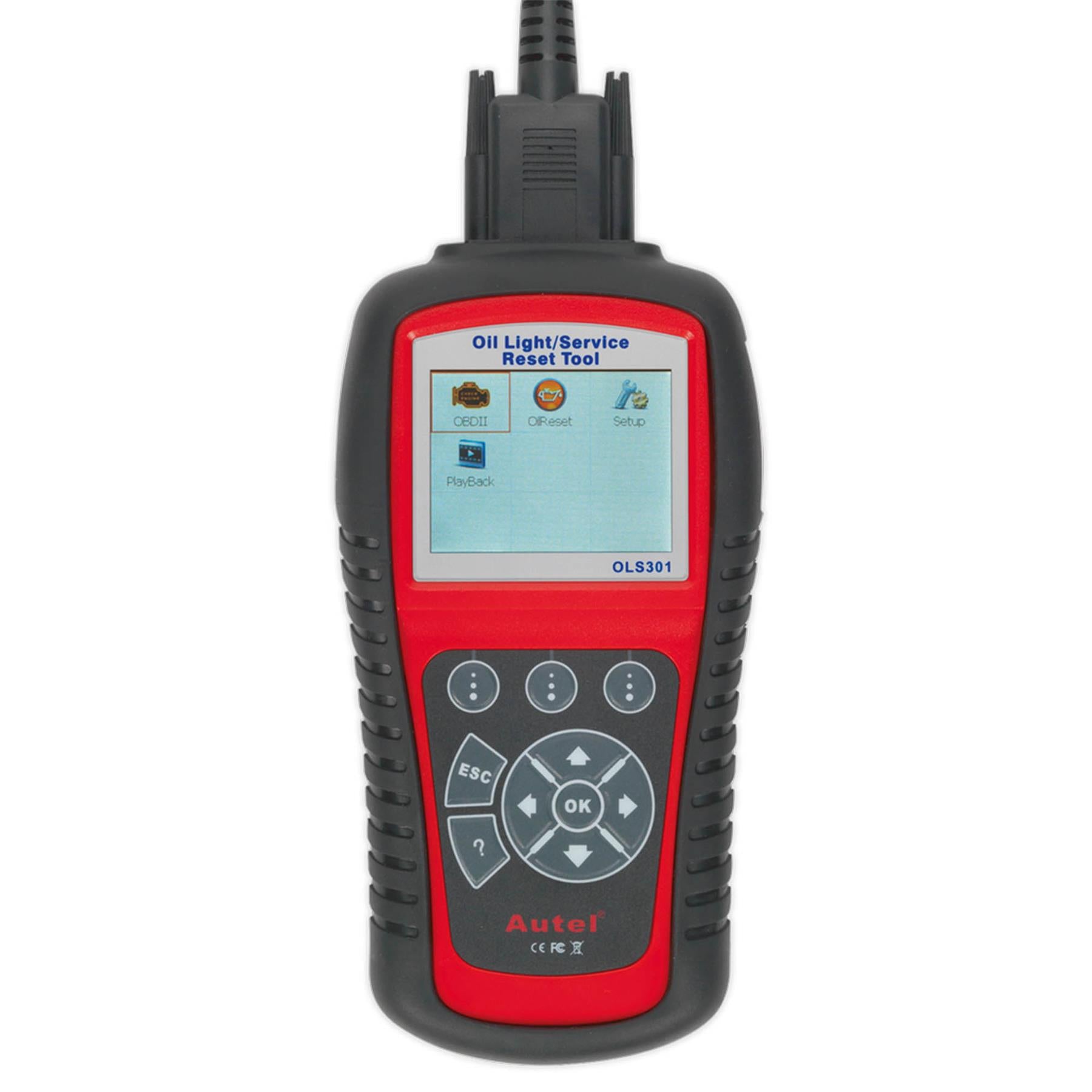 Sealey Autel EOBD Code Reader - Oil & Service Reset Tool