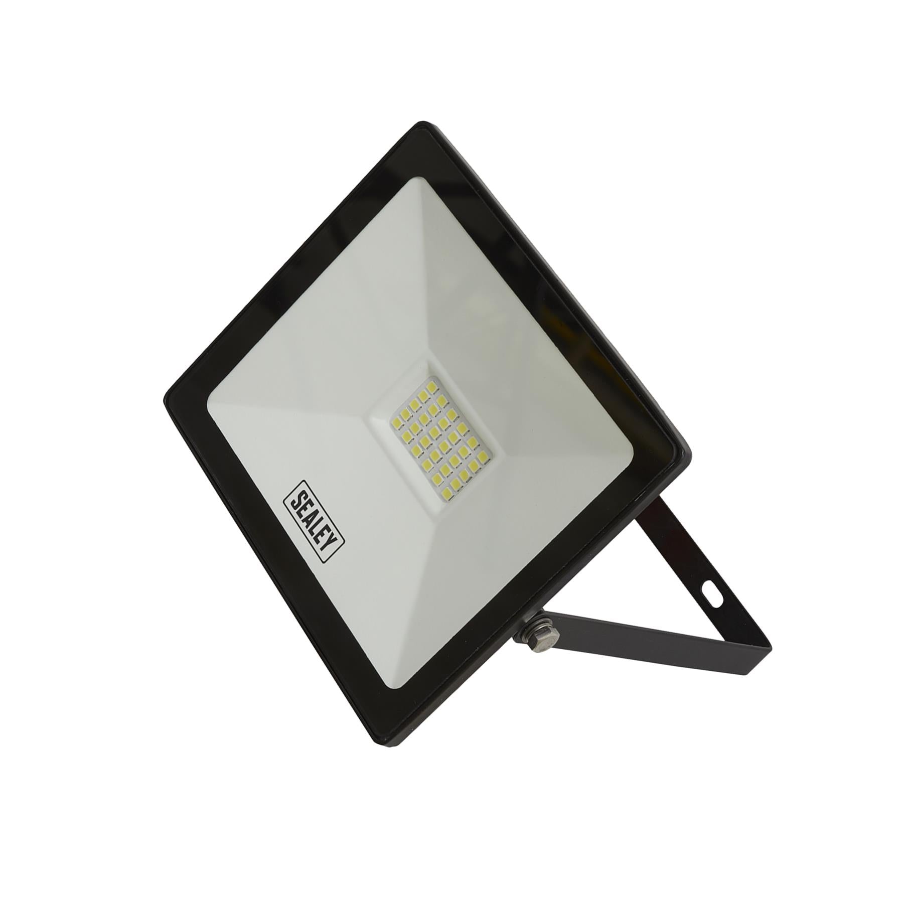 Sealey Extra Slim Floodlight with Wall Bracket 20W SMD LED