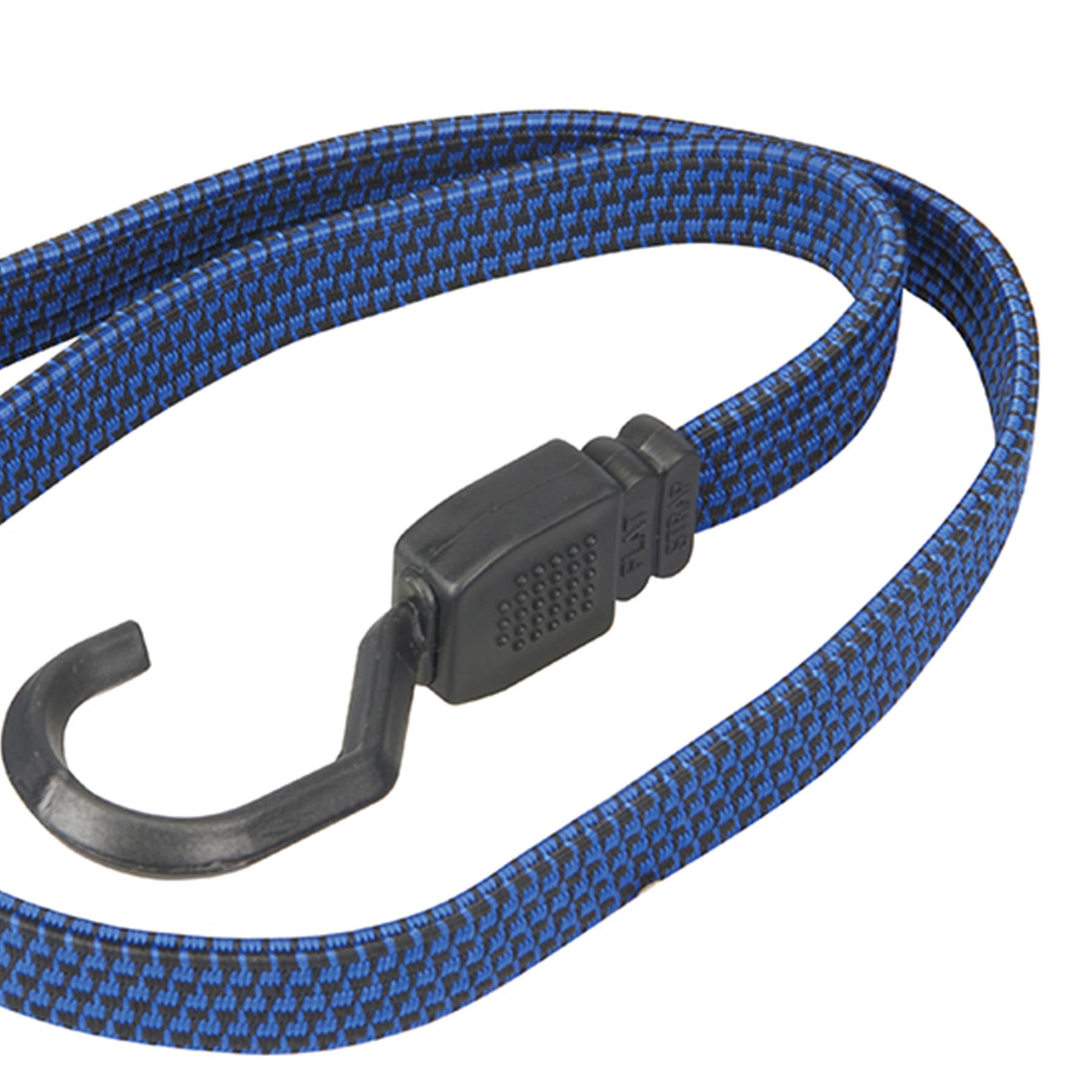 Flat Bungee Cord 889mm Secure Luguage Load In Car Vans Bicycle Racks New