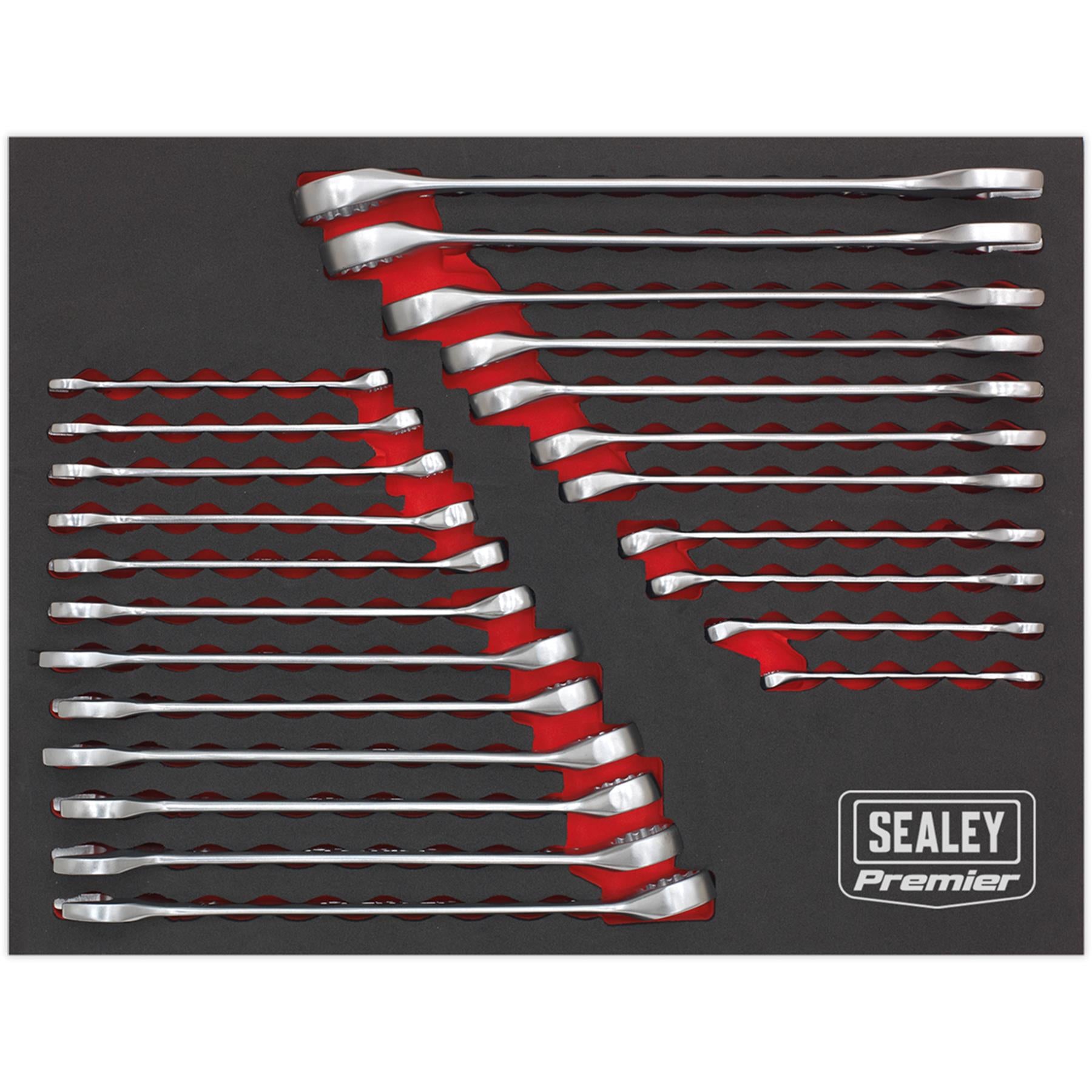 Sealey Combination Spanner Set 23pc Metric/Imperial