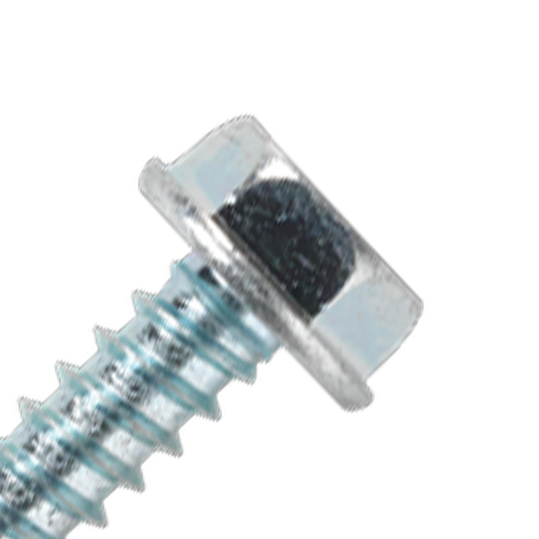 Sealey Acme Screw Washer Faced Zinc #10 x 3/4" Pack of 50