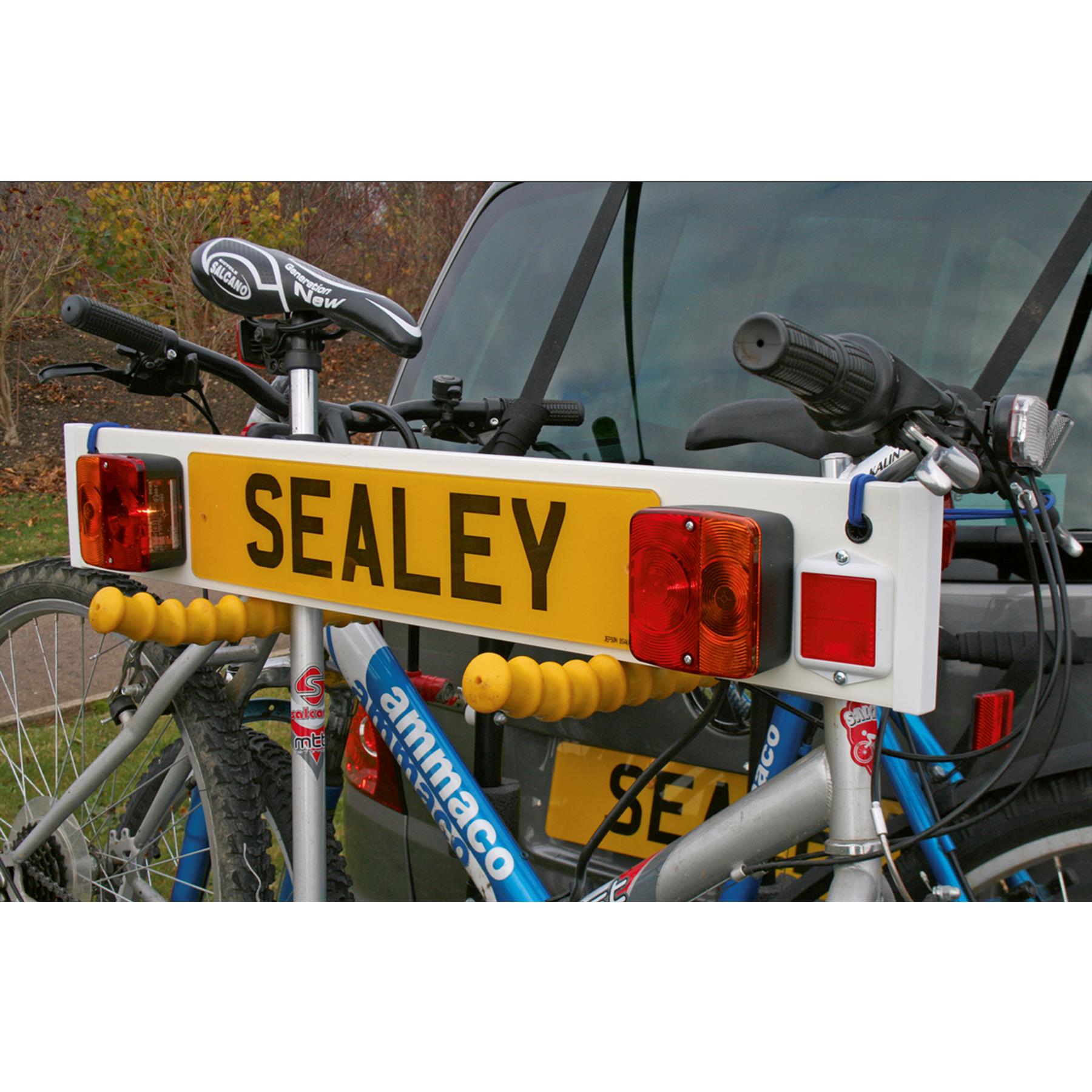 Sealey Trailer Board for use with Bicycle Carriers 3ft with 2m Ca