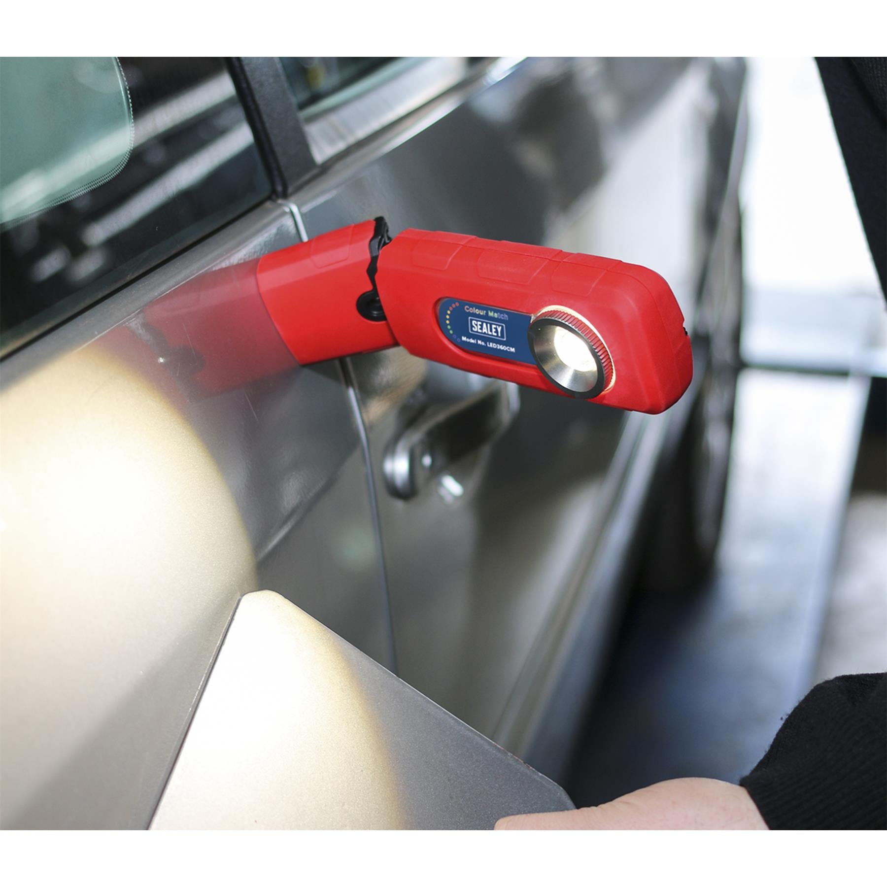 Sealey 360° Rechargeable Inspection Light 5W COB LED Colour Match CRI 96