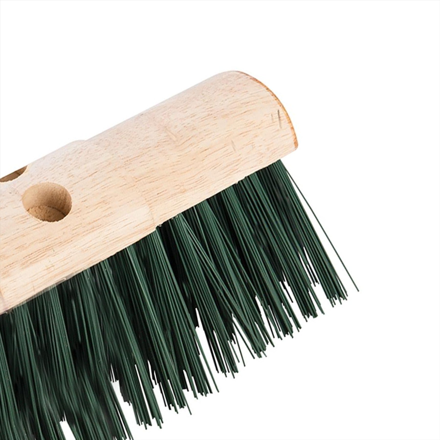 Broom Head Stiff Saddle Back Brush Head PVC Bristle Farm Yard Broom Heavy Duty