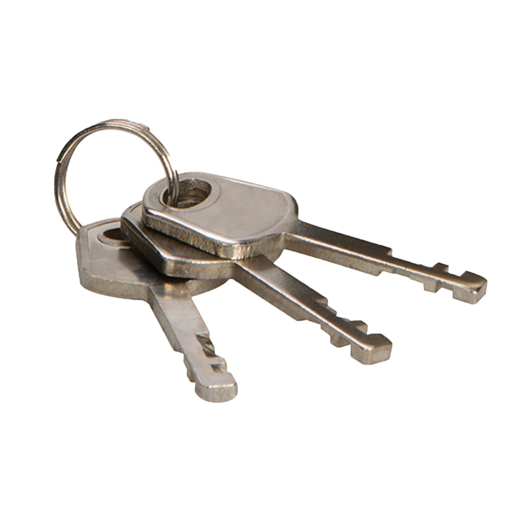 Shrouded Padlock 60mm - Security Safety Burglar Chrome-Plated Steel Body Shackle