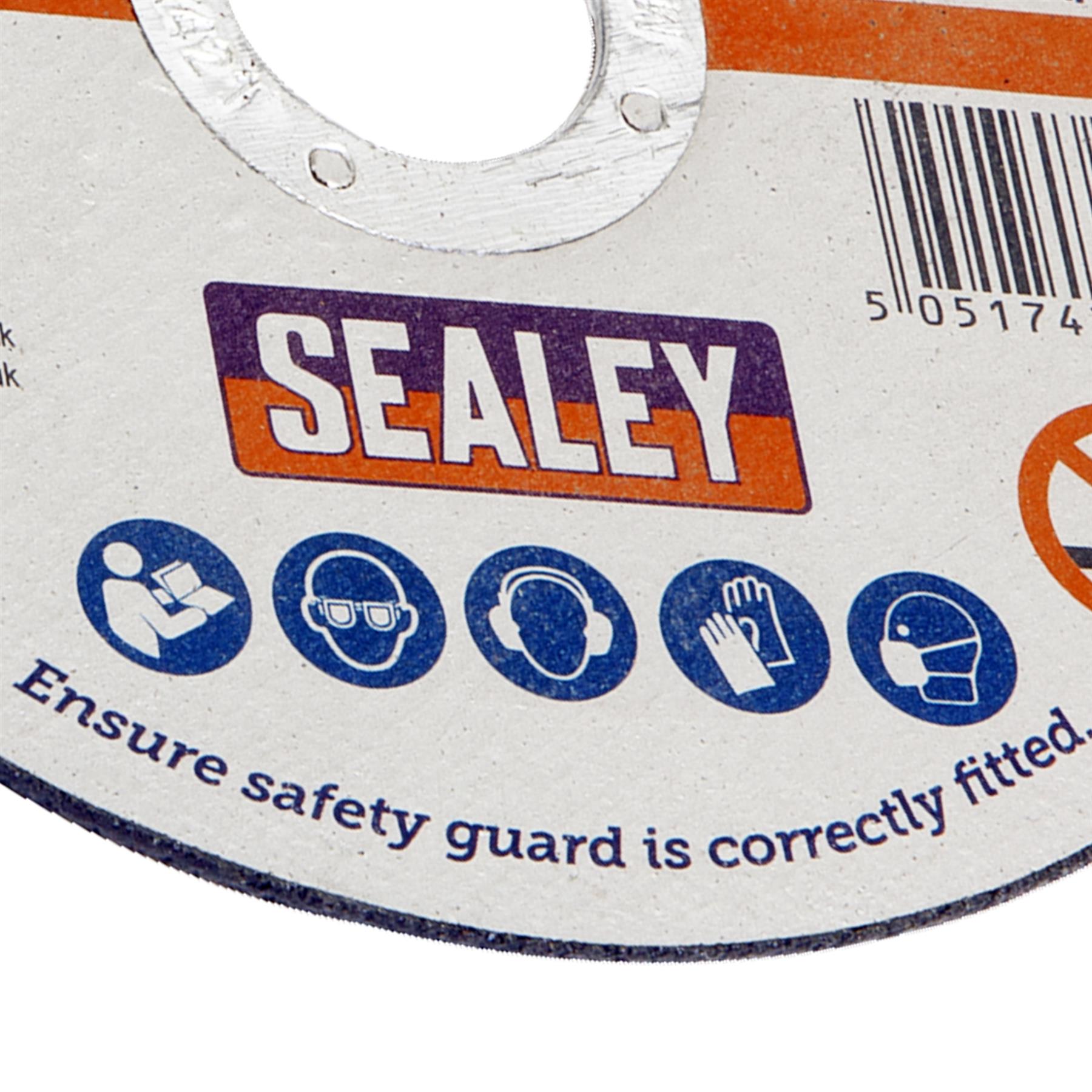 Sealey Cutting Disc 125 x 1.6mm 22mm Bore Stainless steel