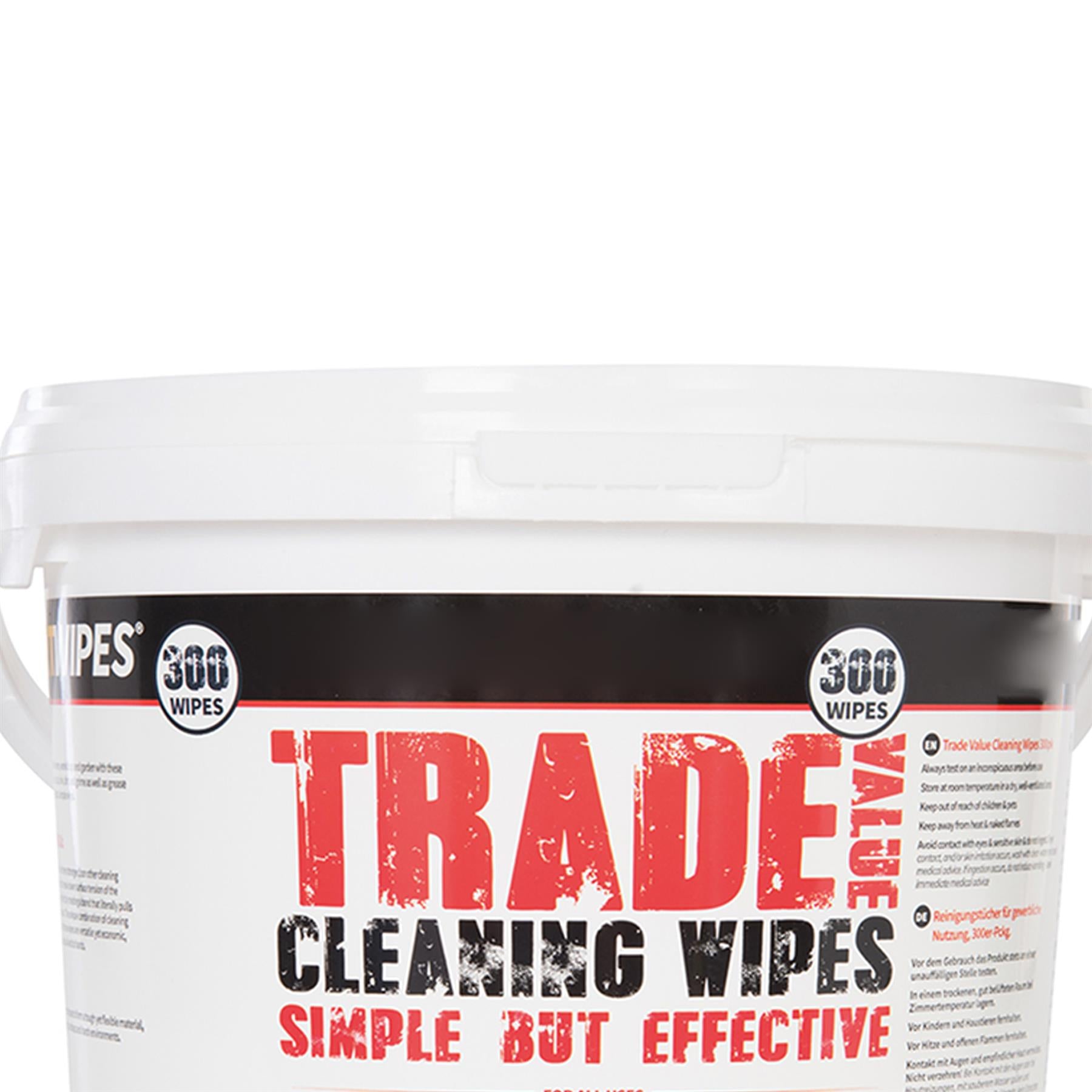 Quality 300pc Trade Value Anti-Bacterial Cleaning Wipes 3 Boxes