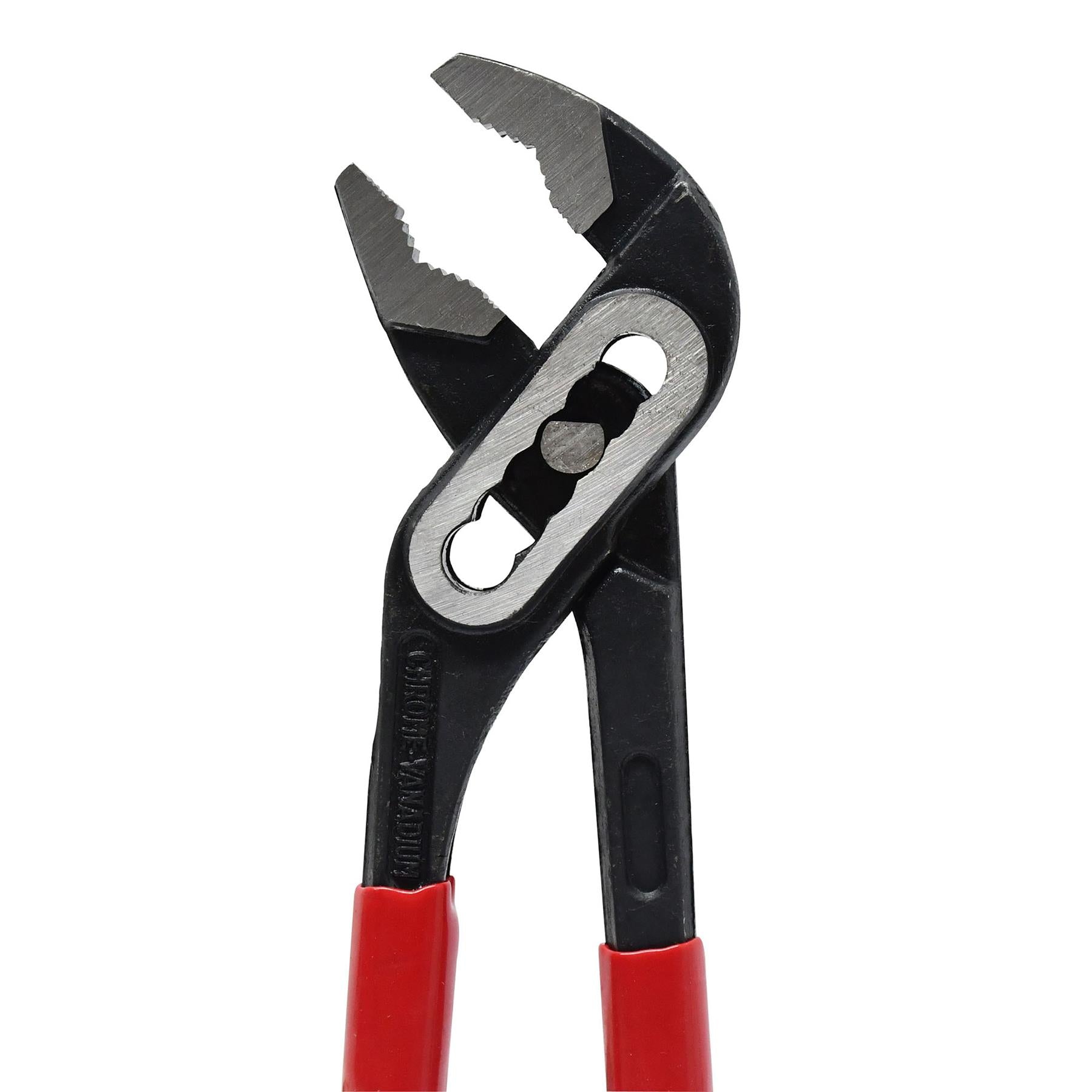 8" 200mm Plumbers Slim Jaw Waterpump Pipe Wrench Pliers Grips Pump Chrome