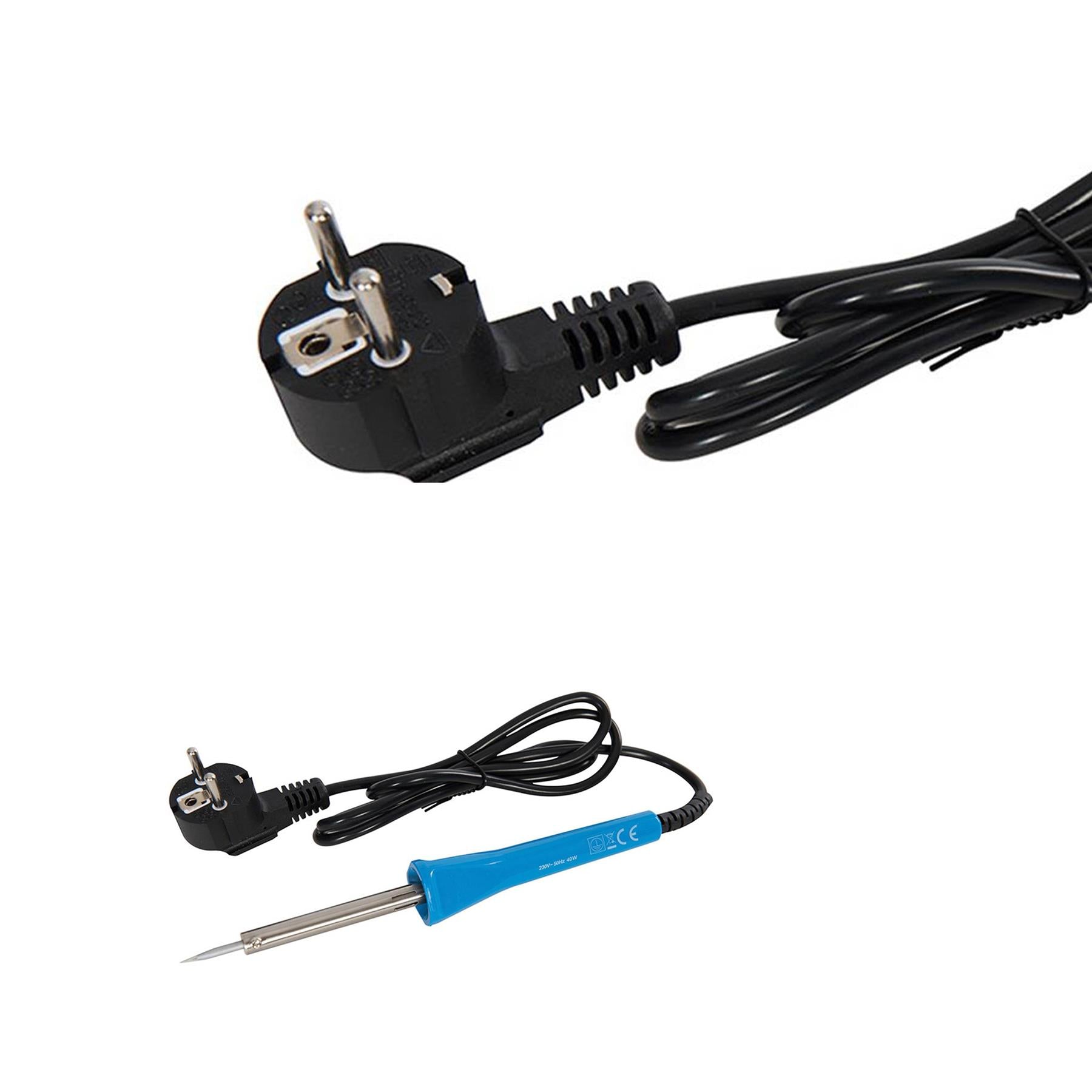 Soldering Iron 40W Eu Electrical Circuit Computer Repair Wiring Cables