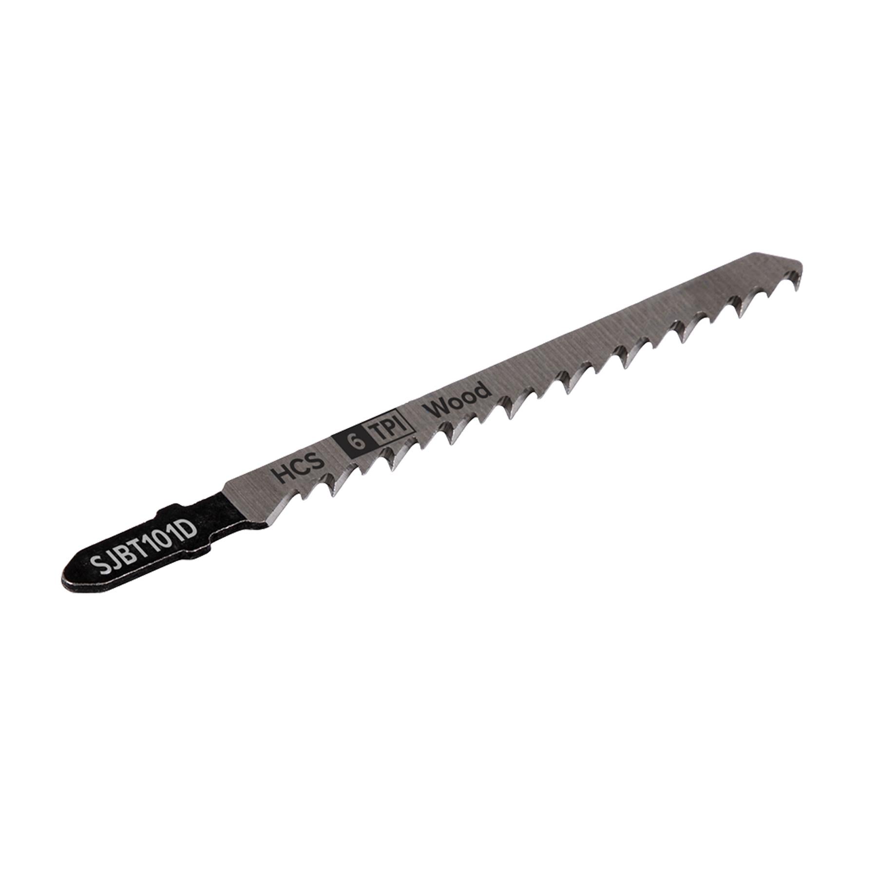 Sealey Jigsaw Blade Hard Wood 100mm 6tpi - Pack of 5