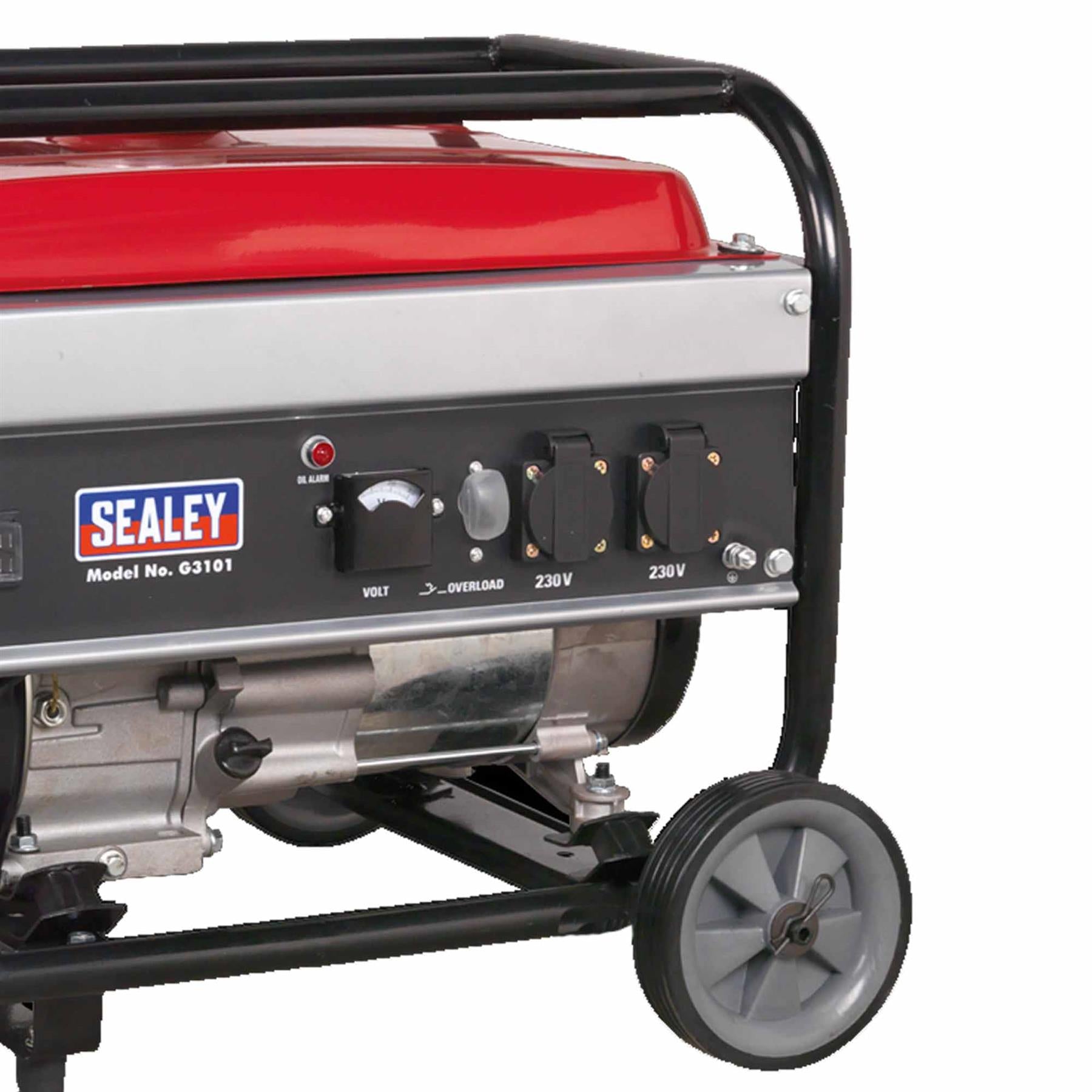 Sealey Generator 3100W 230V 7hp Garage Workshop DIY